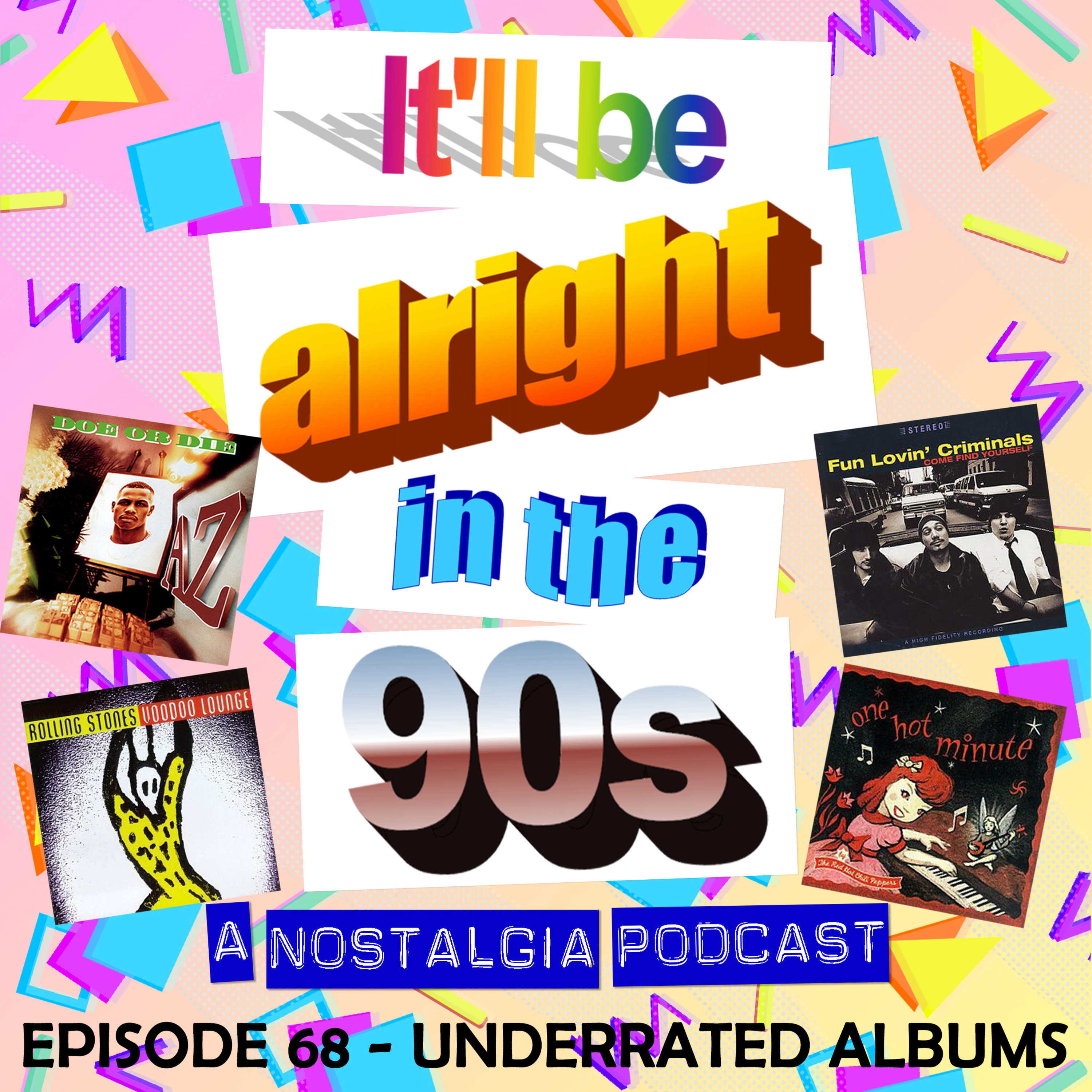 It'll Be Alright In The Nineties - S3 E3 - 'Blu-Tac, Dennis Taylor and the Whales and Dolphins of Britain' (Underrated Albums of the 90s)  episode artwork