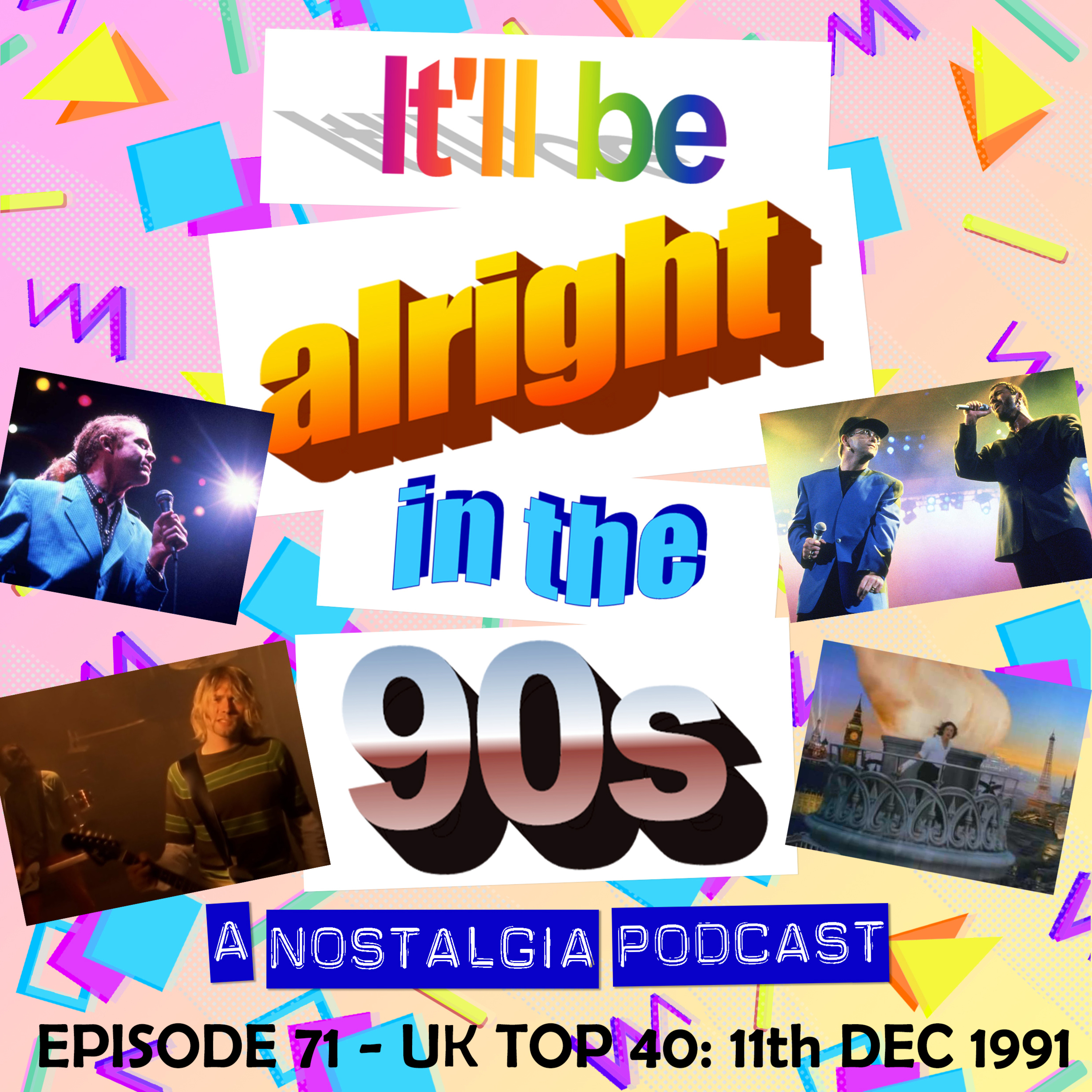 It'll Be Alright In The Nineties - S3 E6 - 5-a-side with Dusty Springfield (UK Top 40 chart from 11th Dec 1991) episode artwork