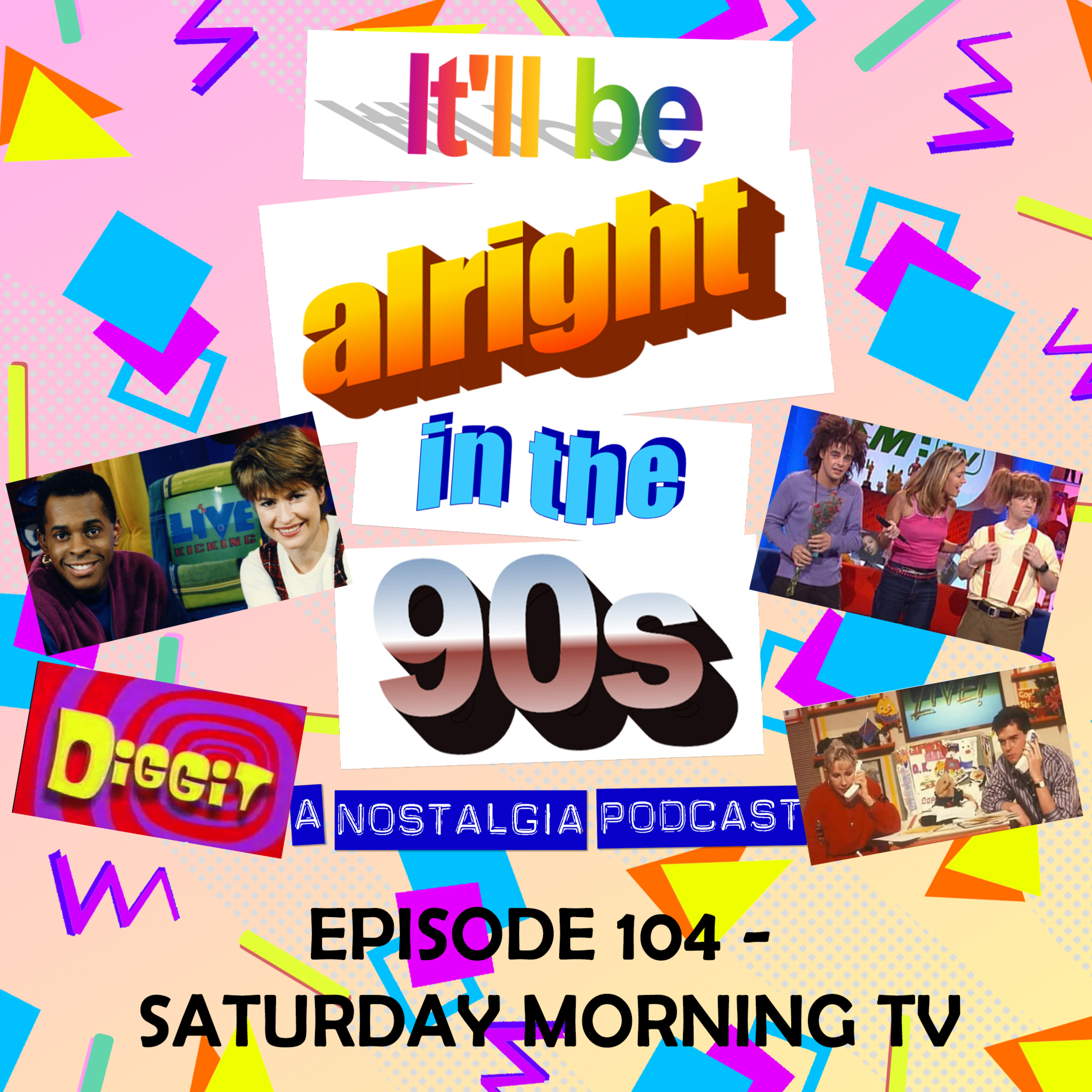 It'll Be Alright In The Nineties - S4 E23 - 'New Kids on the Block, slammed by Peters' (Saturday Morning Kids TV) episode artwork