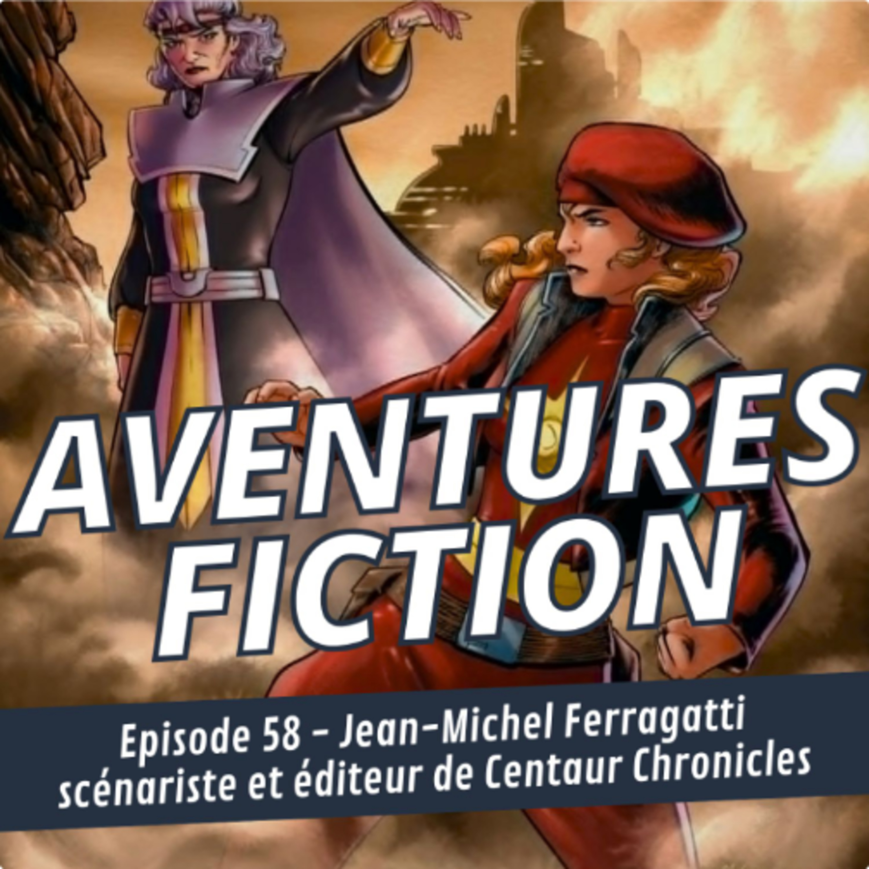 Jean-Michel Ferragatti, scénariste et éditeur de Centaur Chronicles