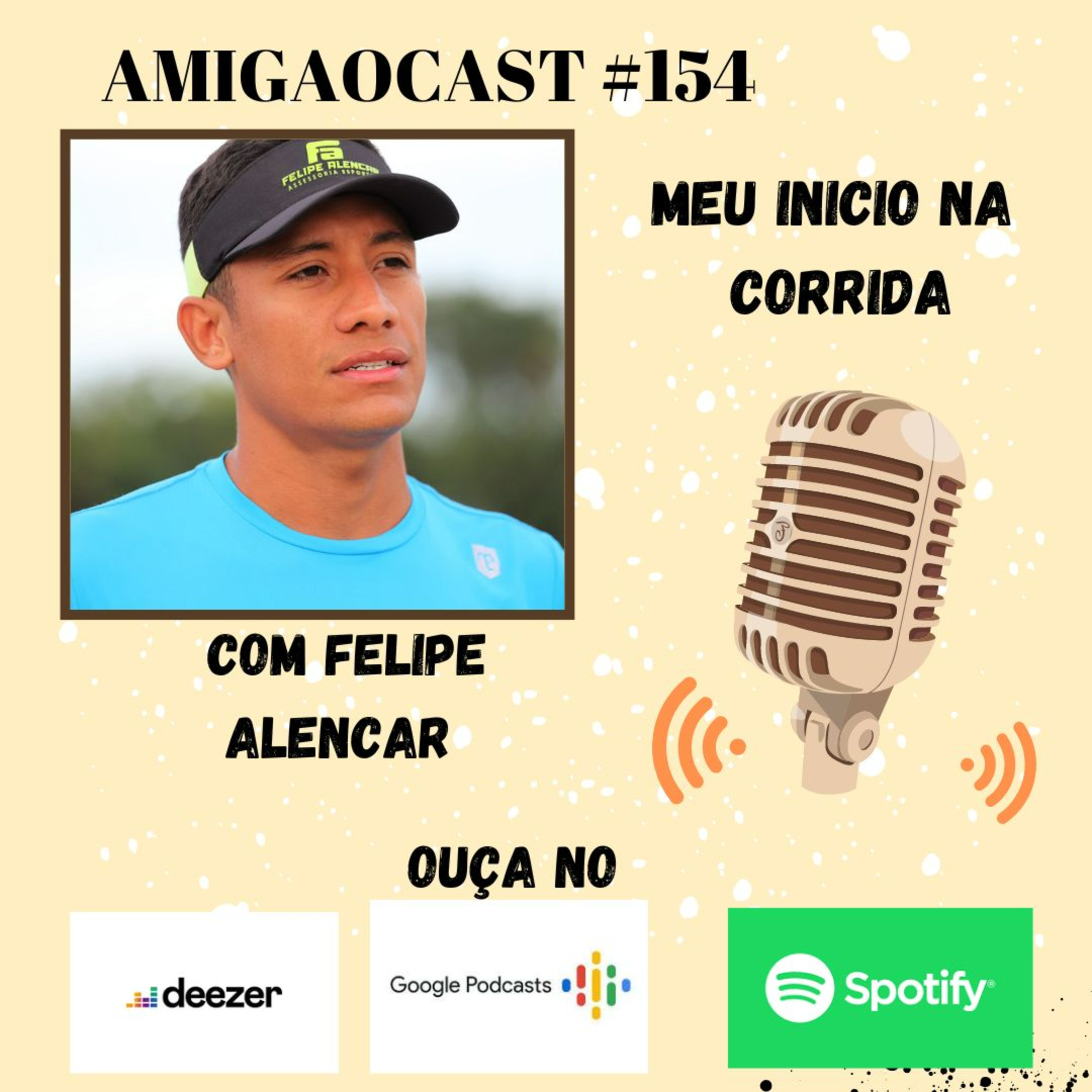 #154- Meu inicio na corrida de rua - com Felipe Alencar  episode artwork