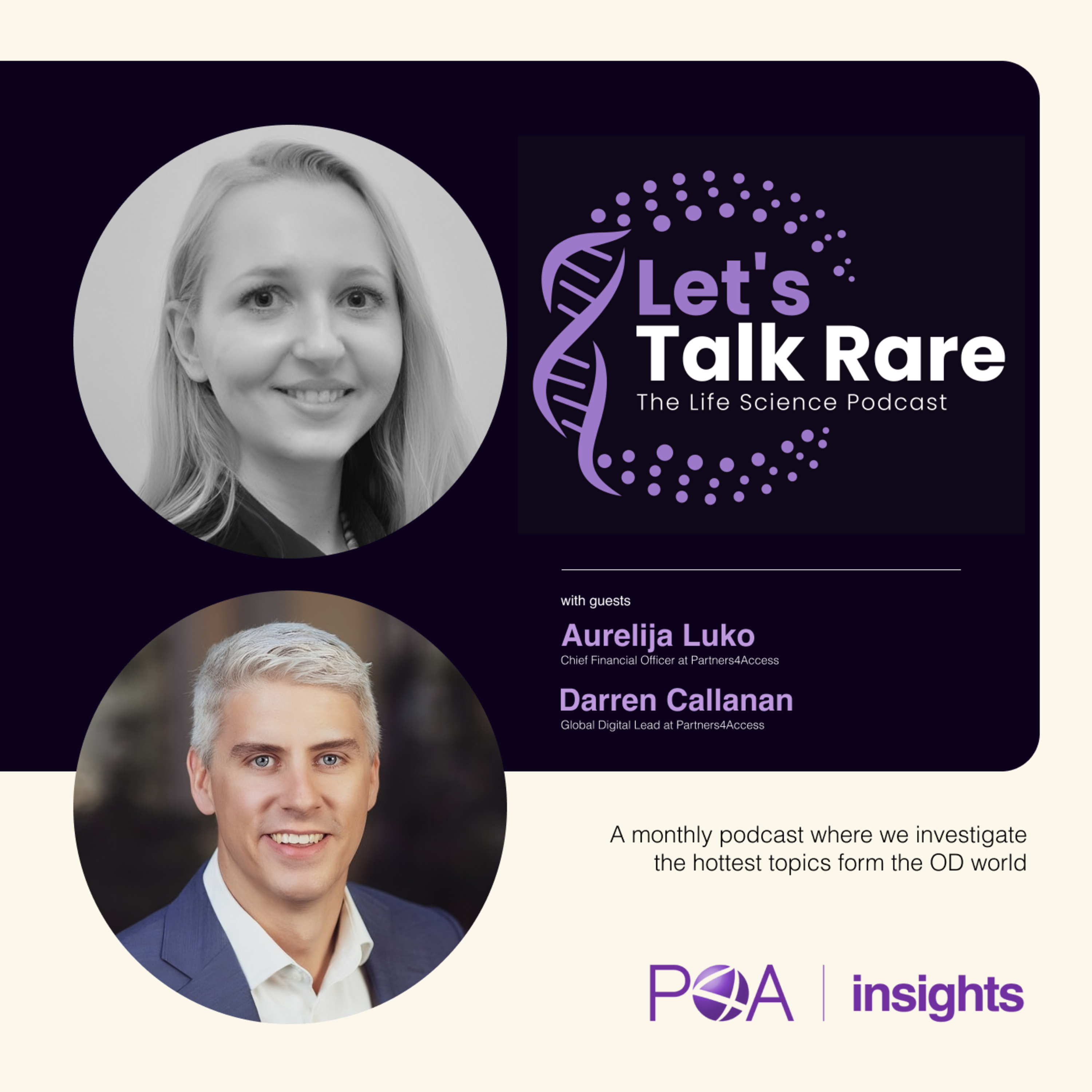 P4A Let\'s Talk Rare: The Life Science Podcast