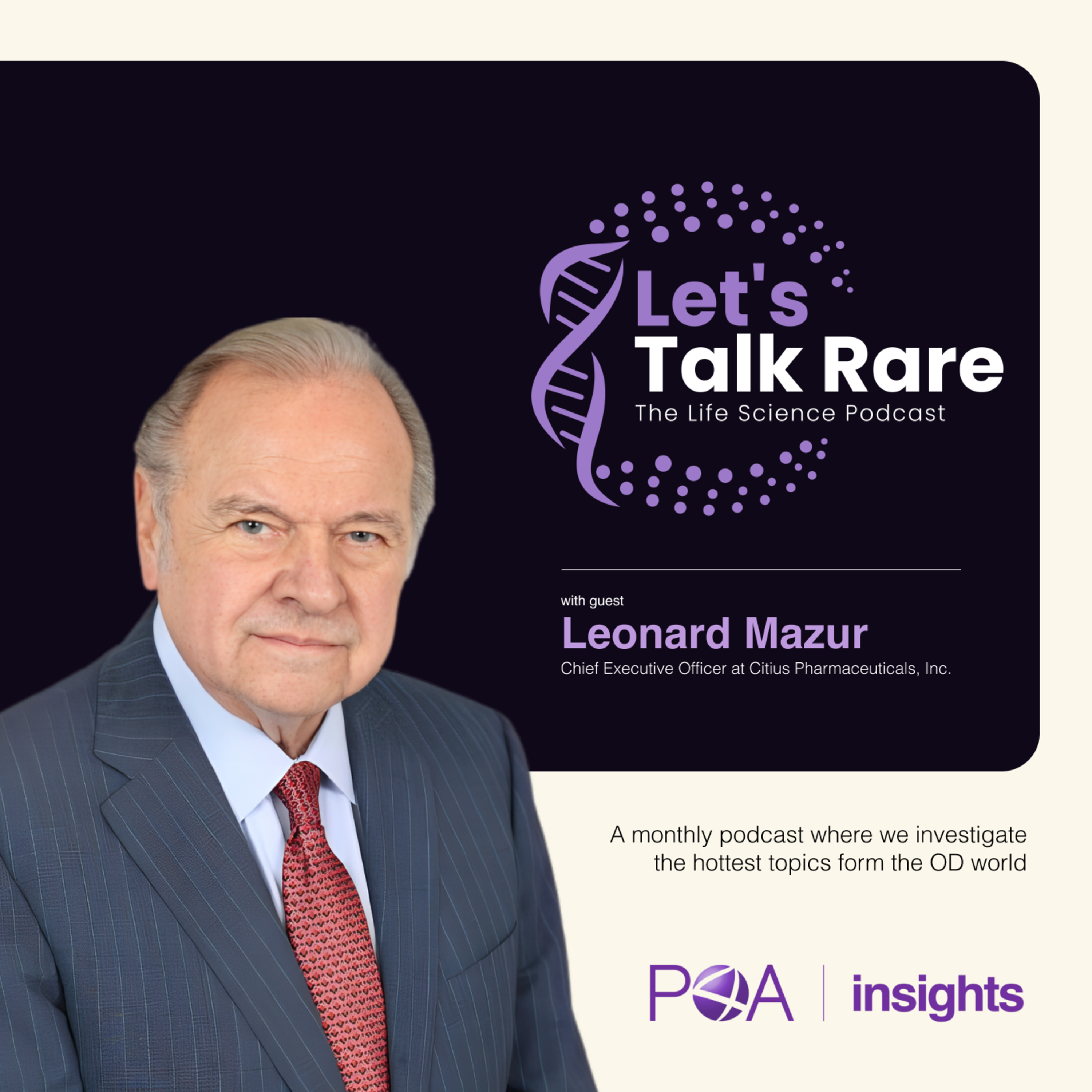 P4A Let\'s Talk Rare: The Life Science Podcast