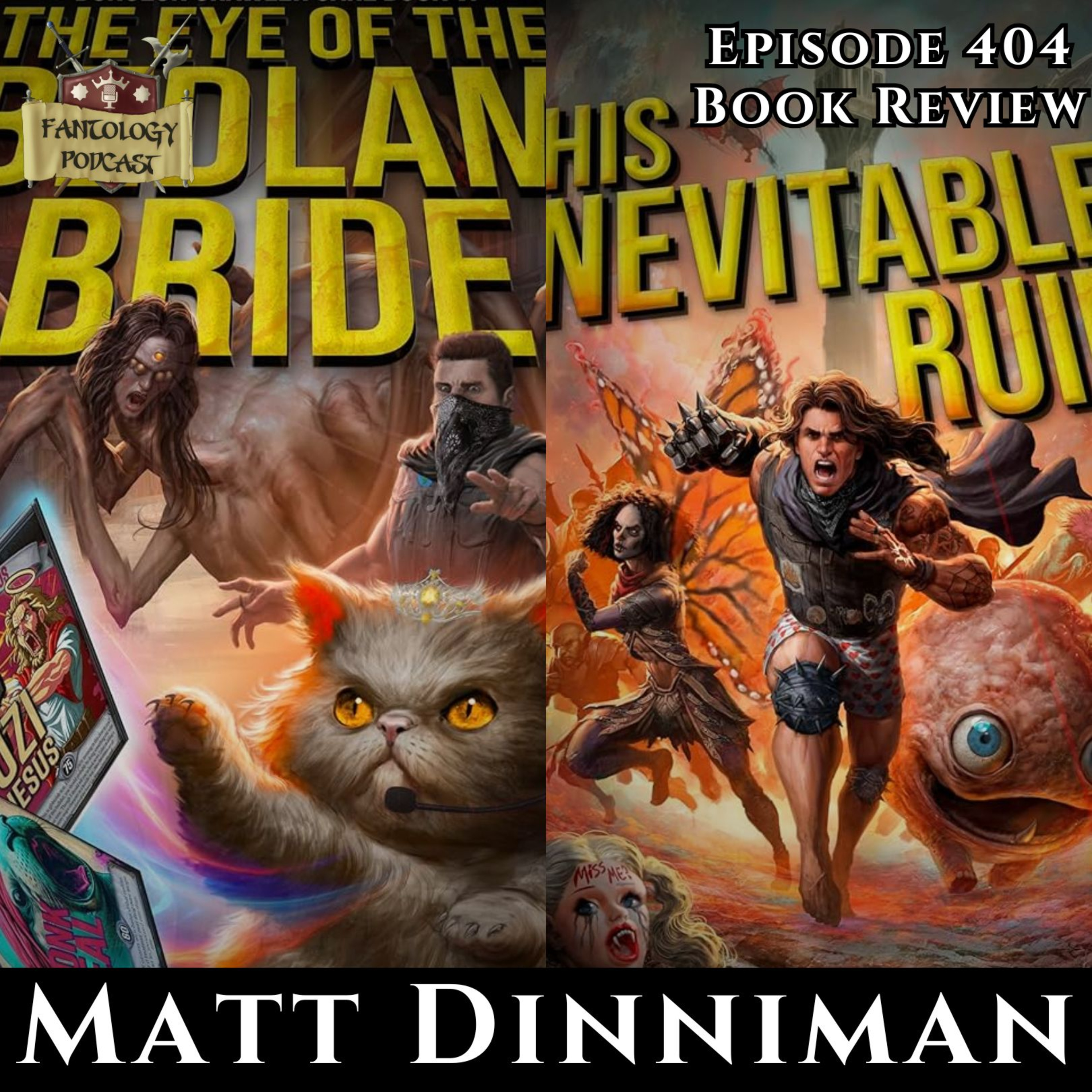 #404 Dungeon Crawler Carl 6 & 7 by Matt Dinniman episode artwork