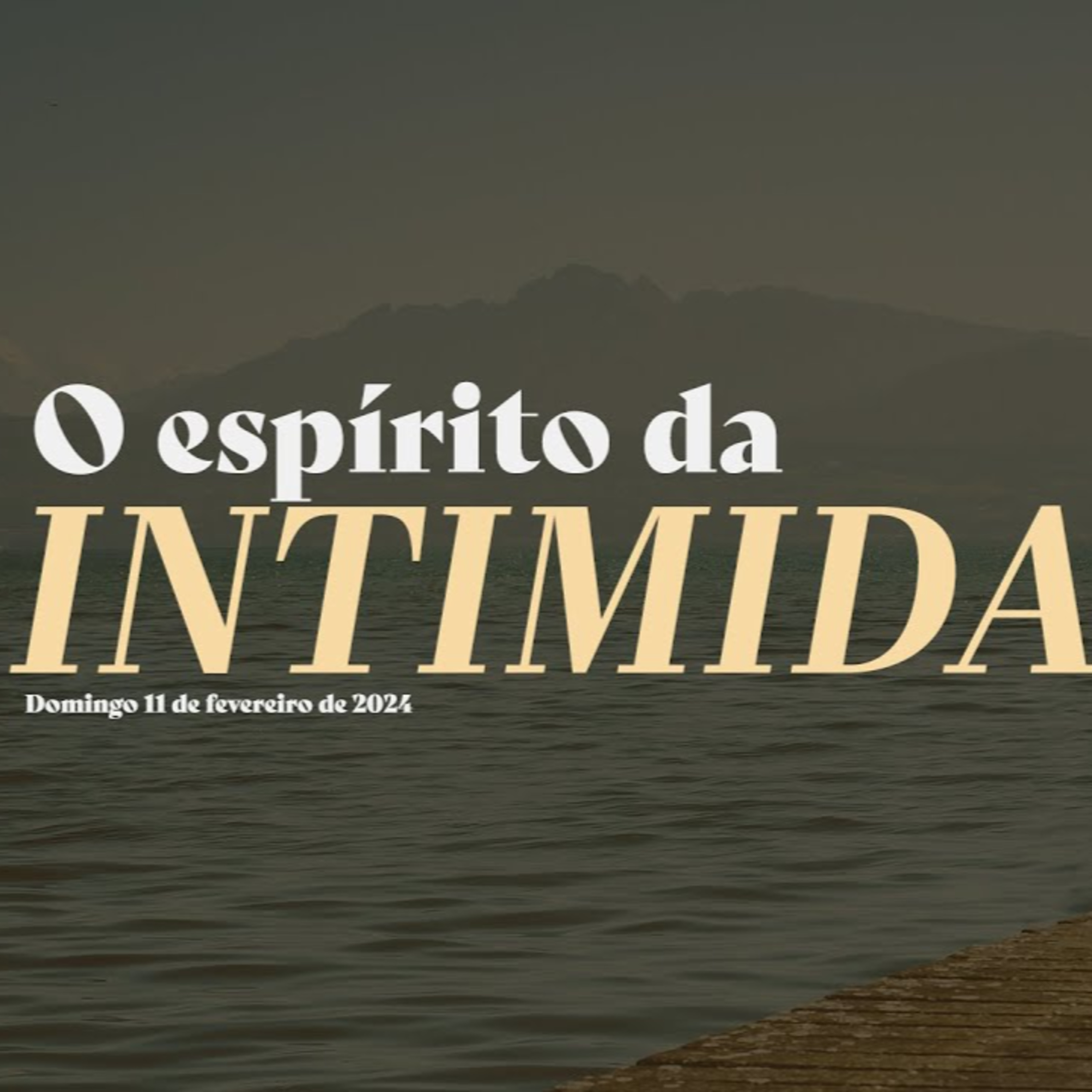 O espírito da Intimidação | Palavra de Vida e Fé