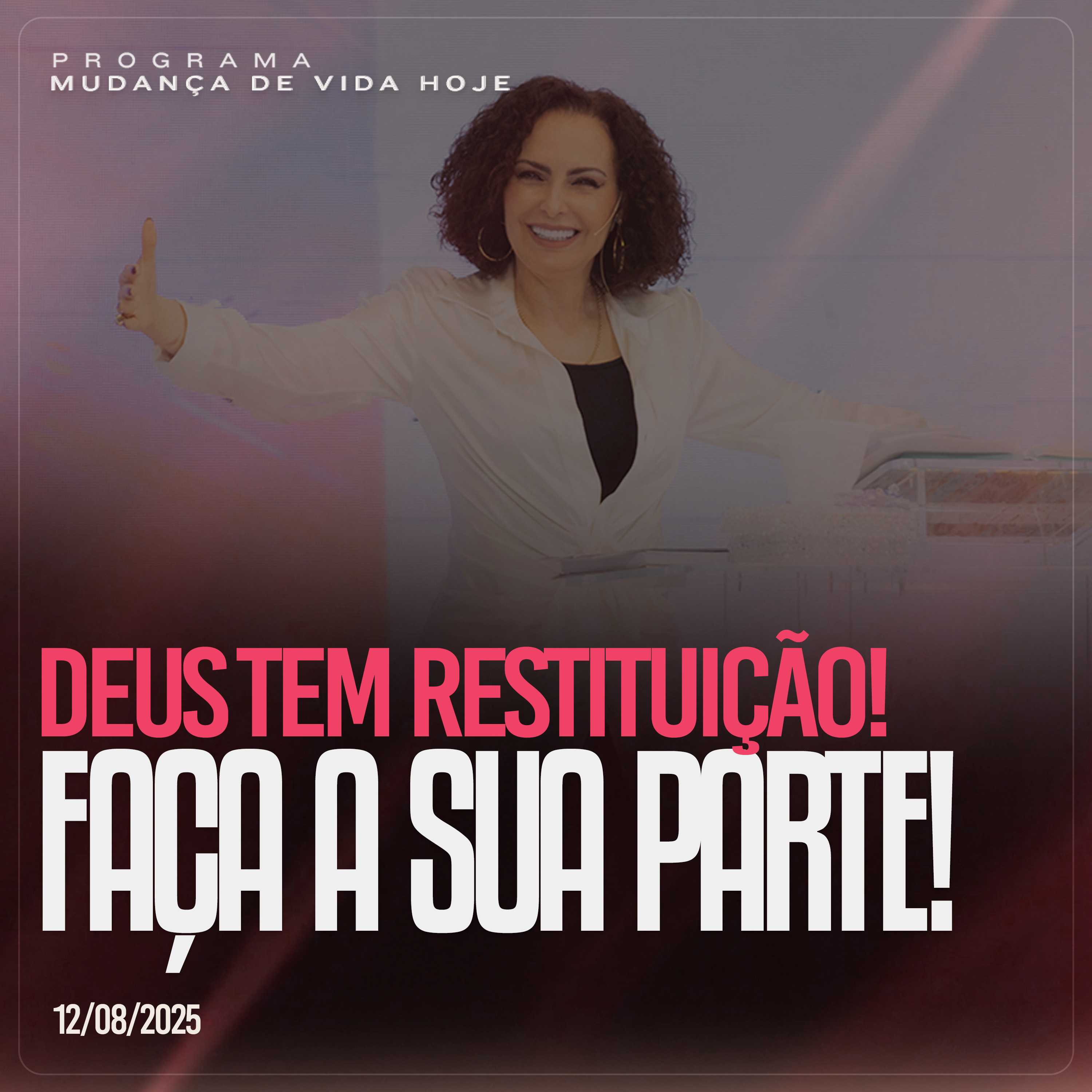Deus tem restituição! Faça a sua parte! | Mudança de Vida Hoje episode artwork