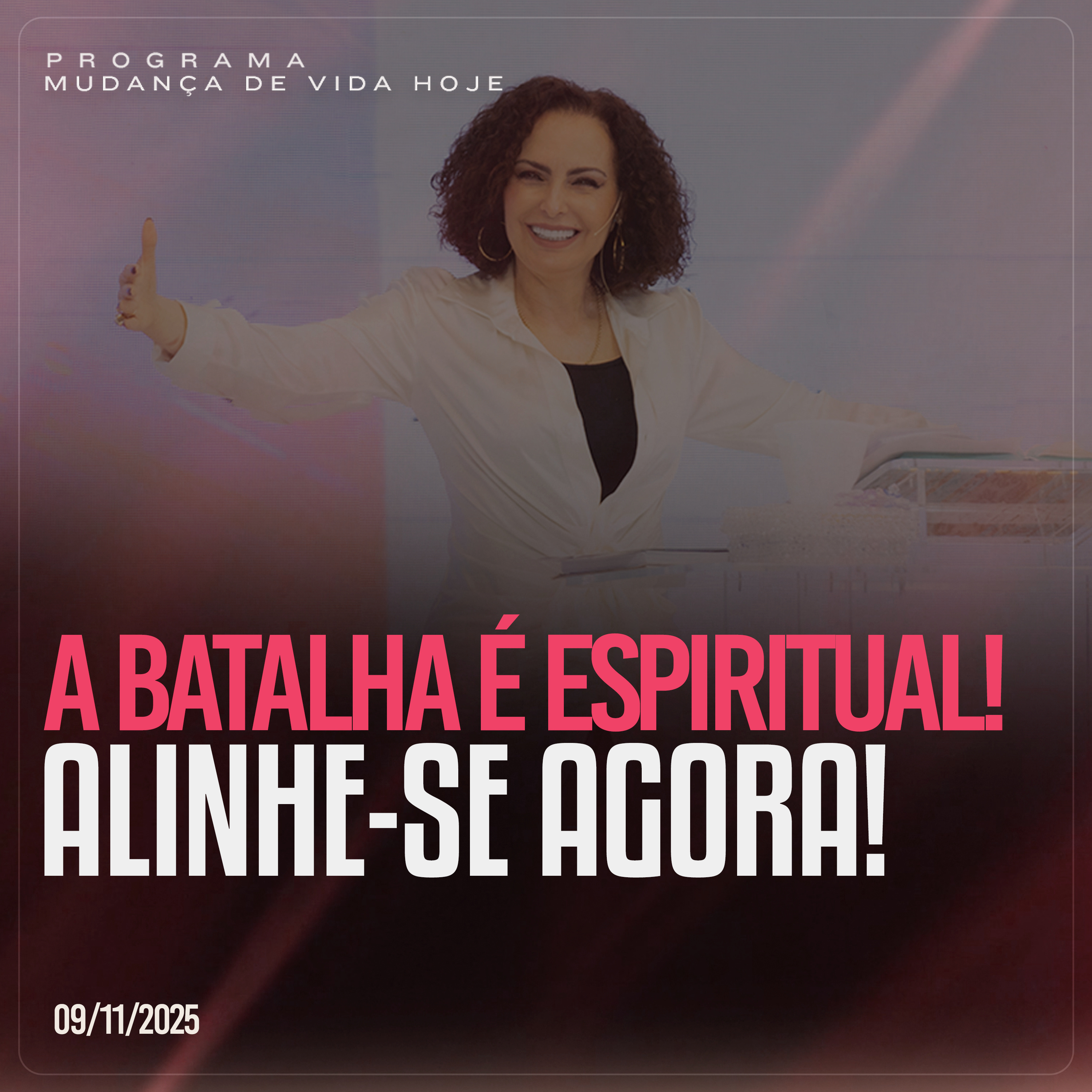 A batalha é espiritual! Alinhe-se agora! | Mudança de Vida Hoje episode artwork