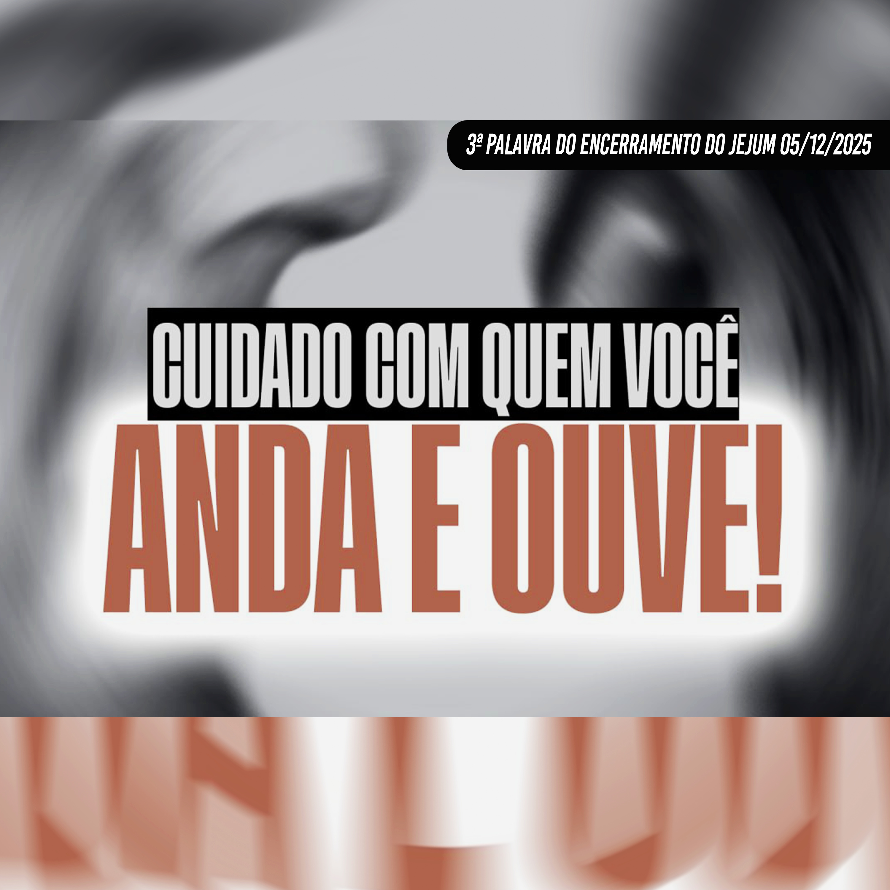 Cuidado com quem você anda e ouve! | 3ª Palavra do Encerramento do Jejum - 05/12/2025 episode artwork