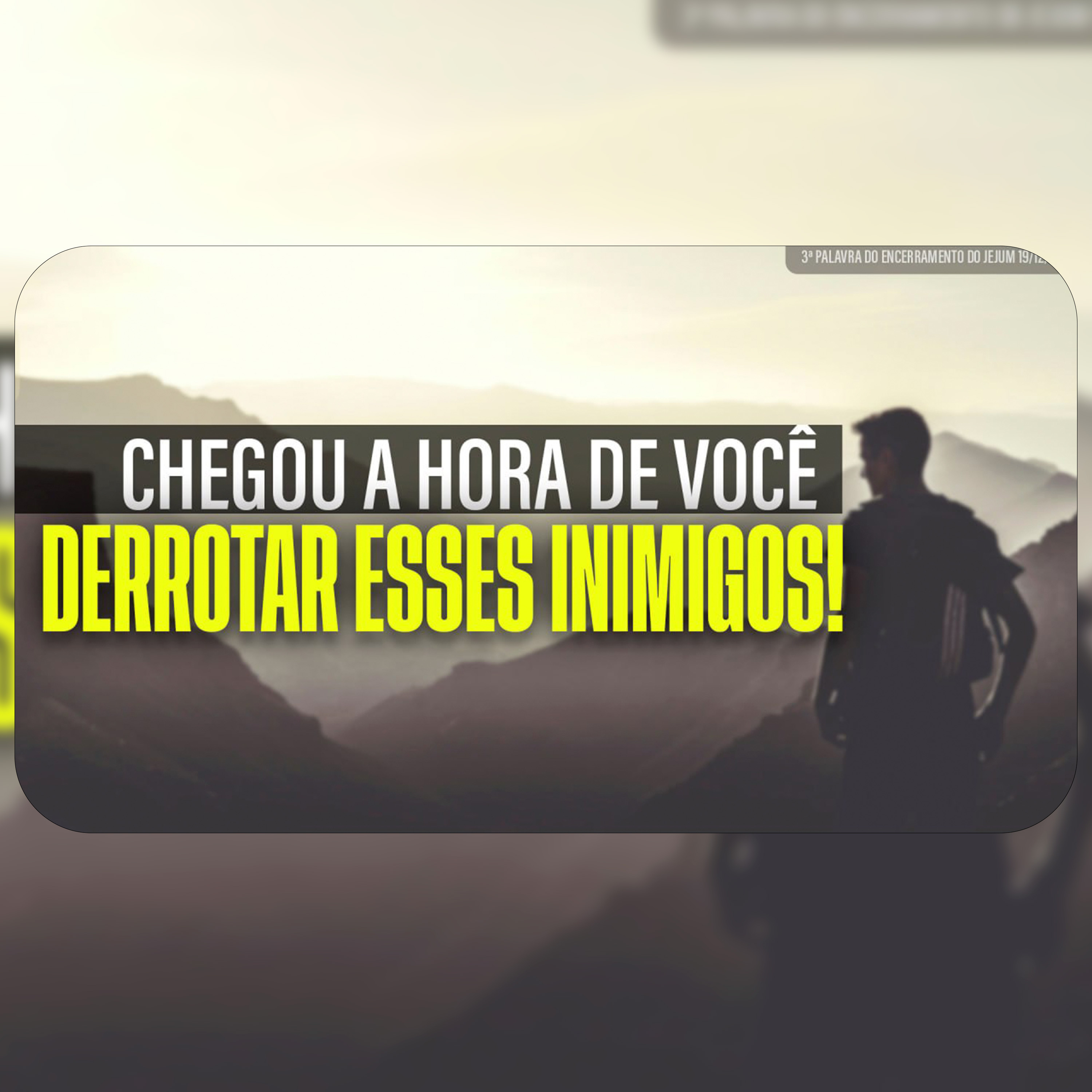 Chegou a hora de você derrotar esses inimigos! | 3ª Palavra do Encerramento do Jejum - 19/12/2025 episode artwork
