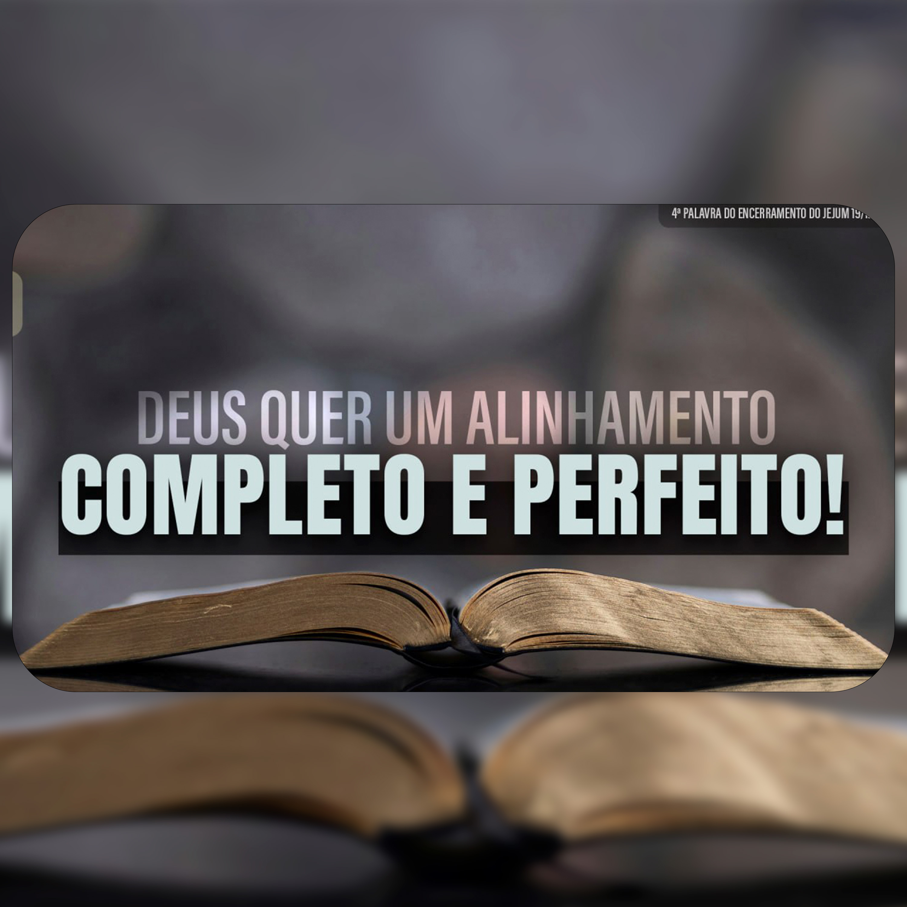 Deus quer um alinhamento completo e perfeito! | 4ª Palavra do Encerramento do Jejum - 19/12/2025 episode artwork