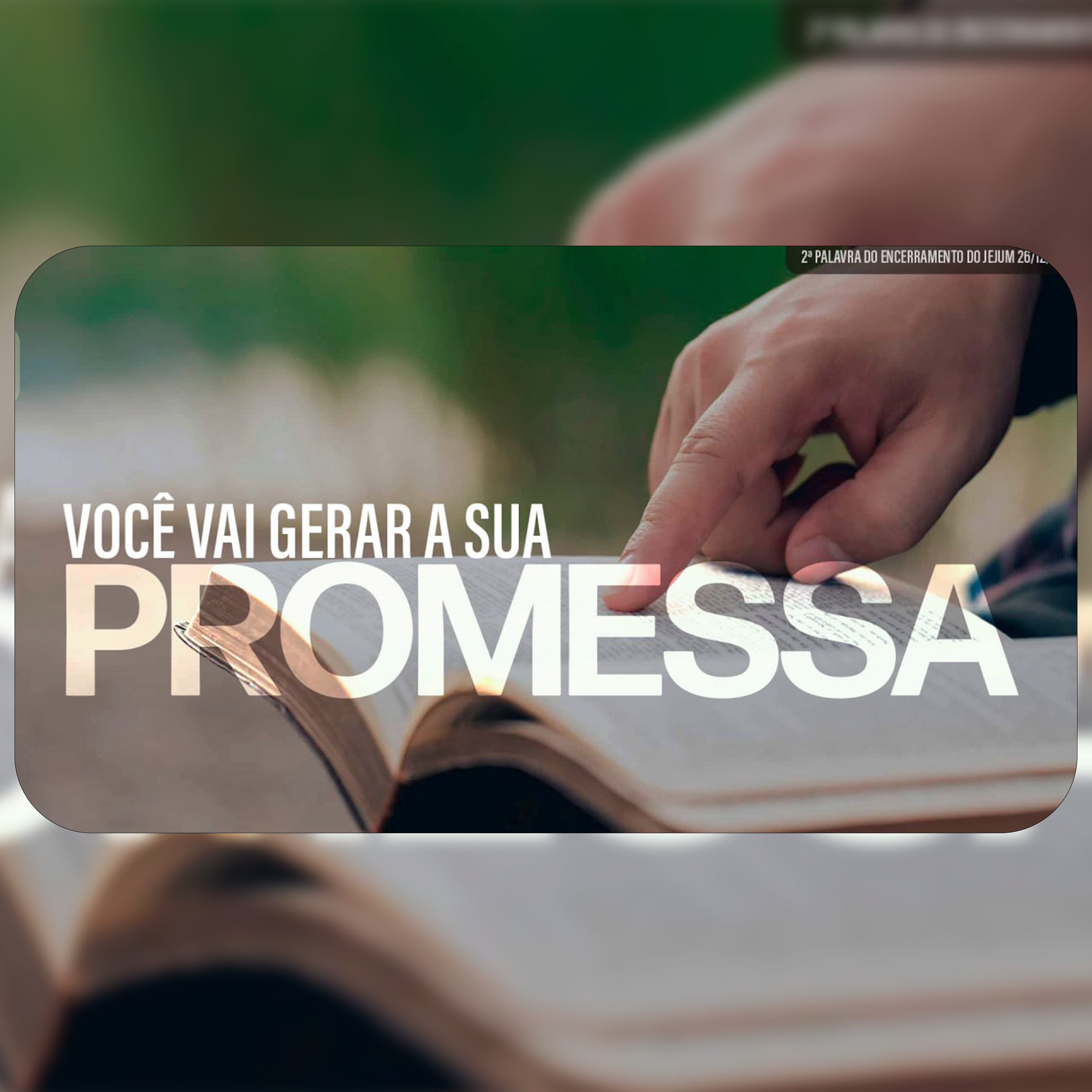 Você vai gerar a sua promessa | 2ª Palavra do Encerramento do Jejum - 26/12/2025 episode artwork