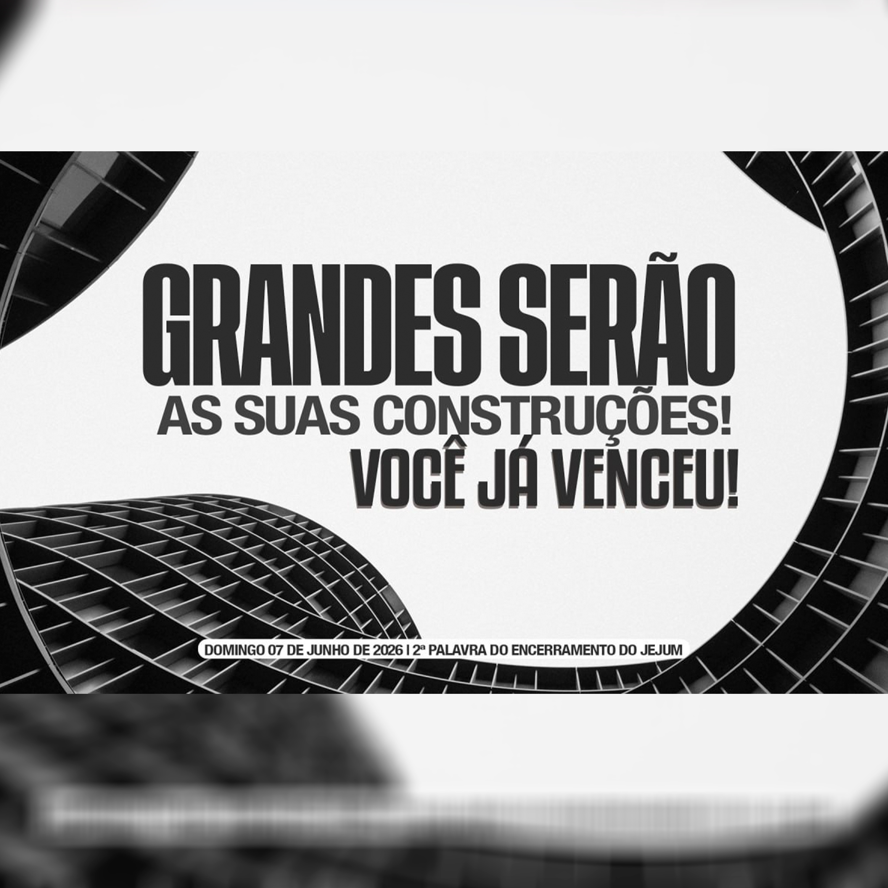 Grandes serão as suas construções! Você já venceu! | 2ª Palavra do Encerramento do Jejum episode artwork