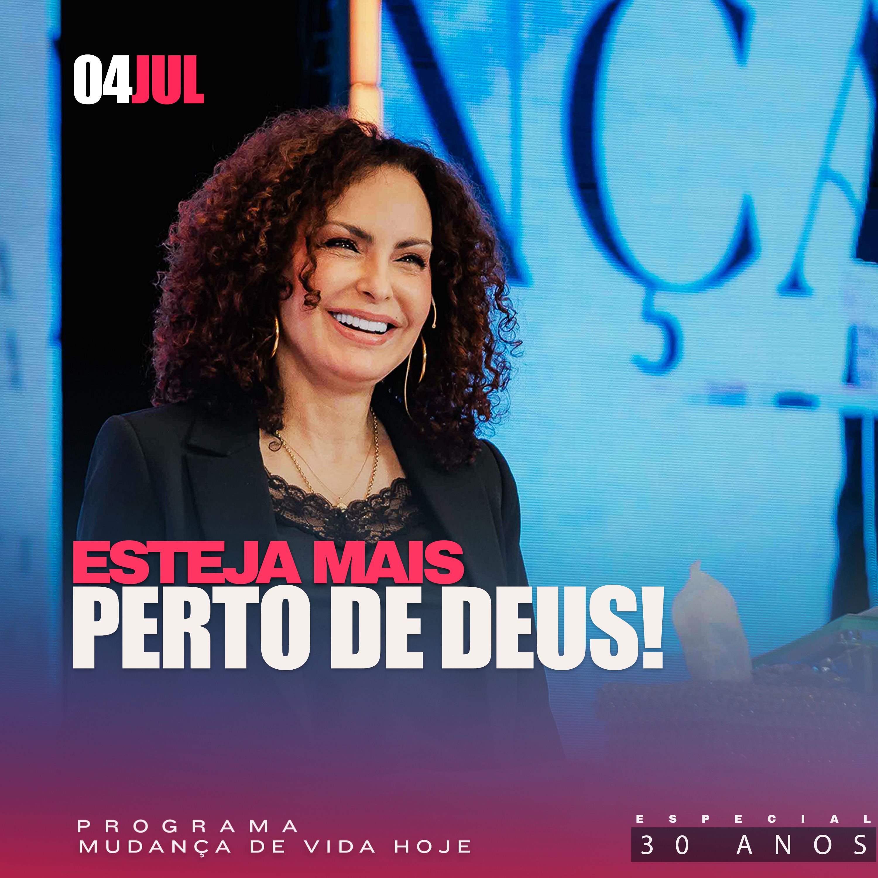 Esteja mais perto de Deus! | Mudança de Vida Hoje | 30 anos episode artwork