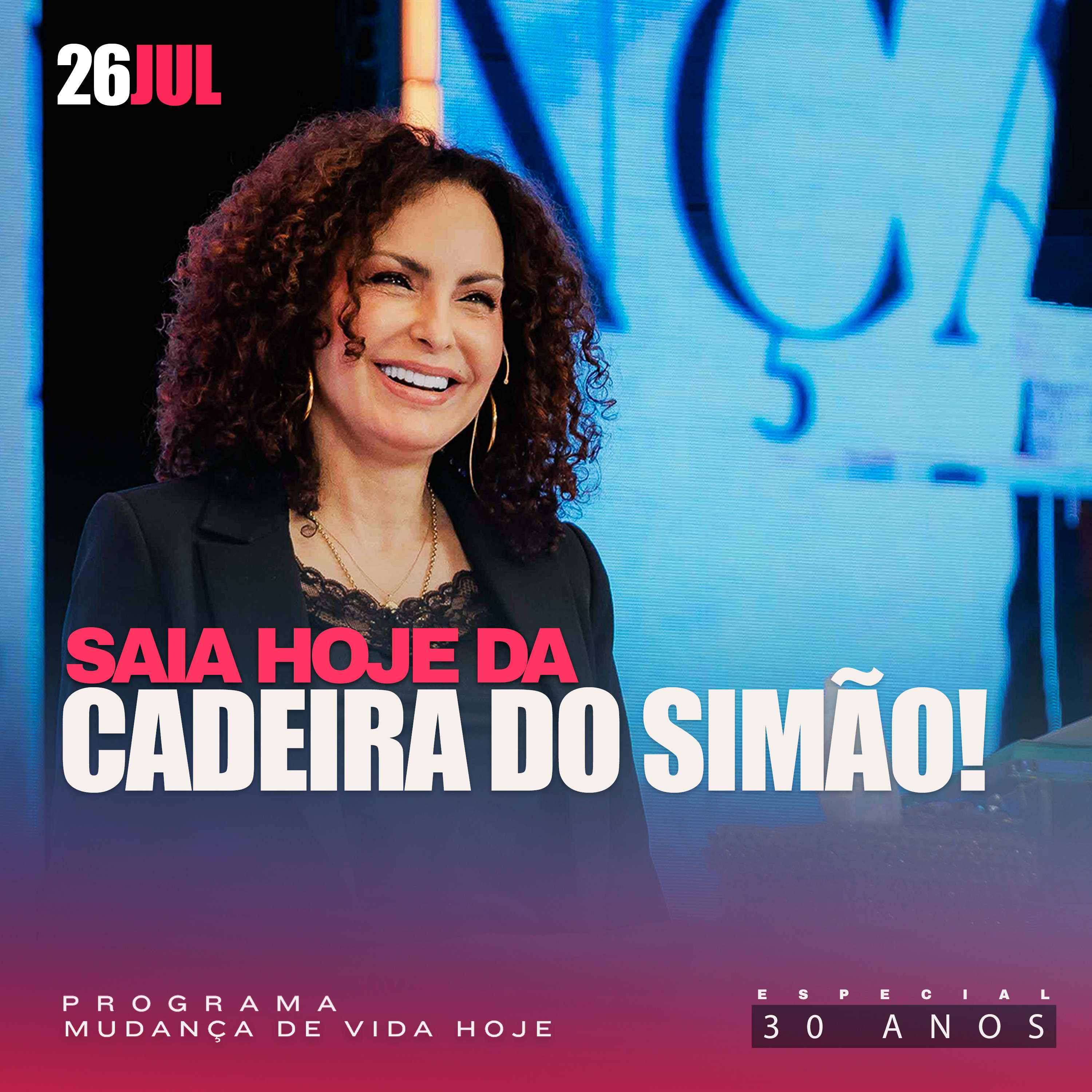 Saia hoje da cadeira do Simão! | Mudança de Vida Hoje | 30 anos episode artwork