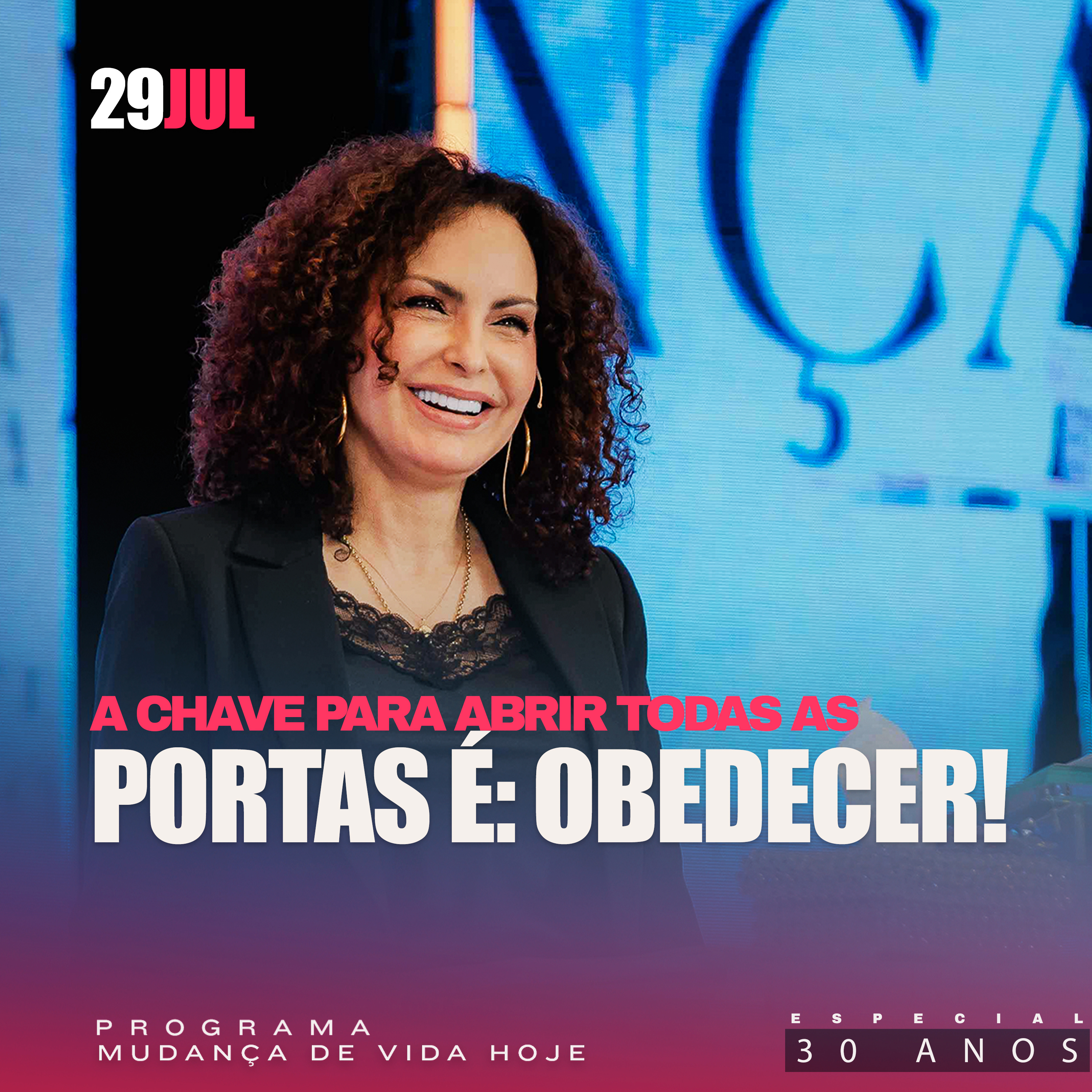 A chave para abrir todas as portas é: OBEDECER! | Mudança de Vida Hoje | 30 anos episode artwork
