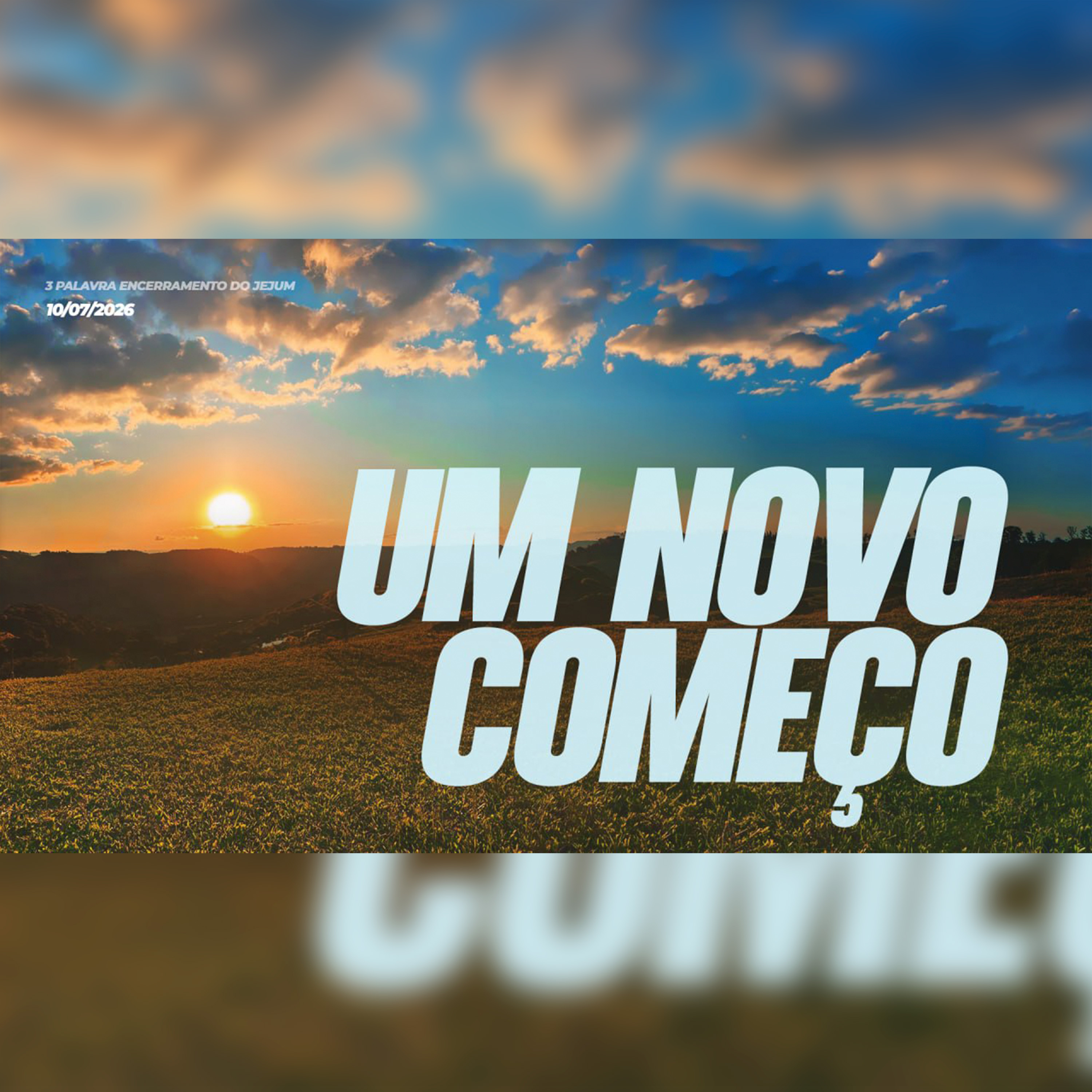 Um novo começo | 3ª Palavra do Encerramento do Jejum episode artwork