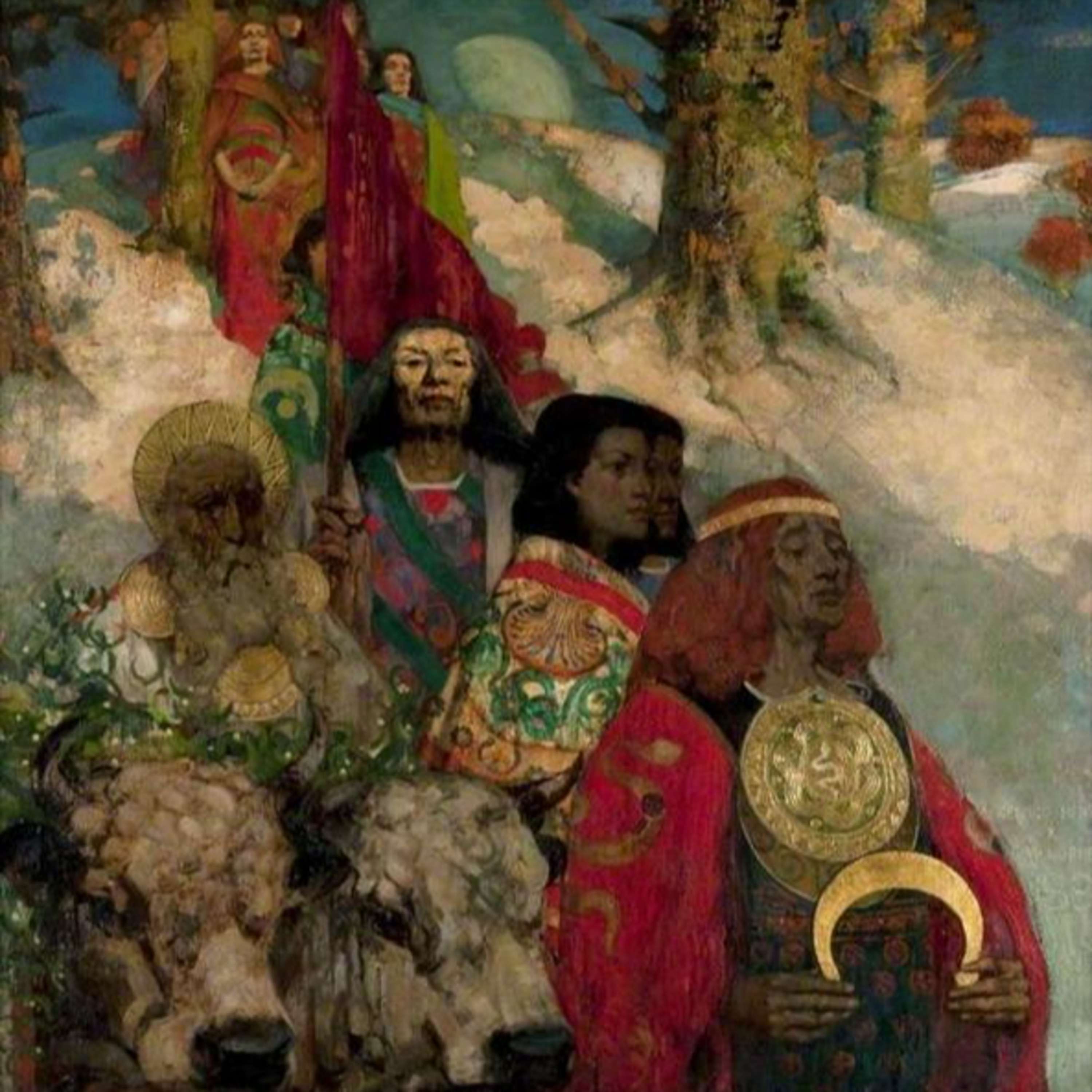 The Druids: Bringing in the Mistletoe by George Henry & Edward Atkinson Hornel (Bite-Size Episode)