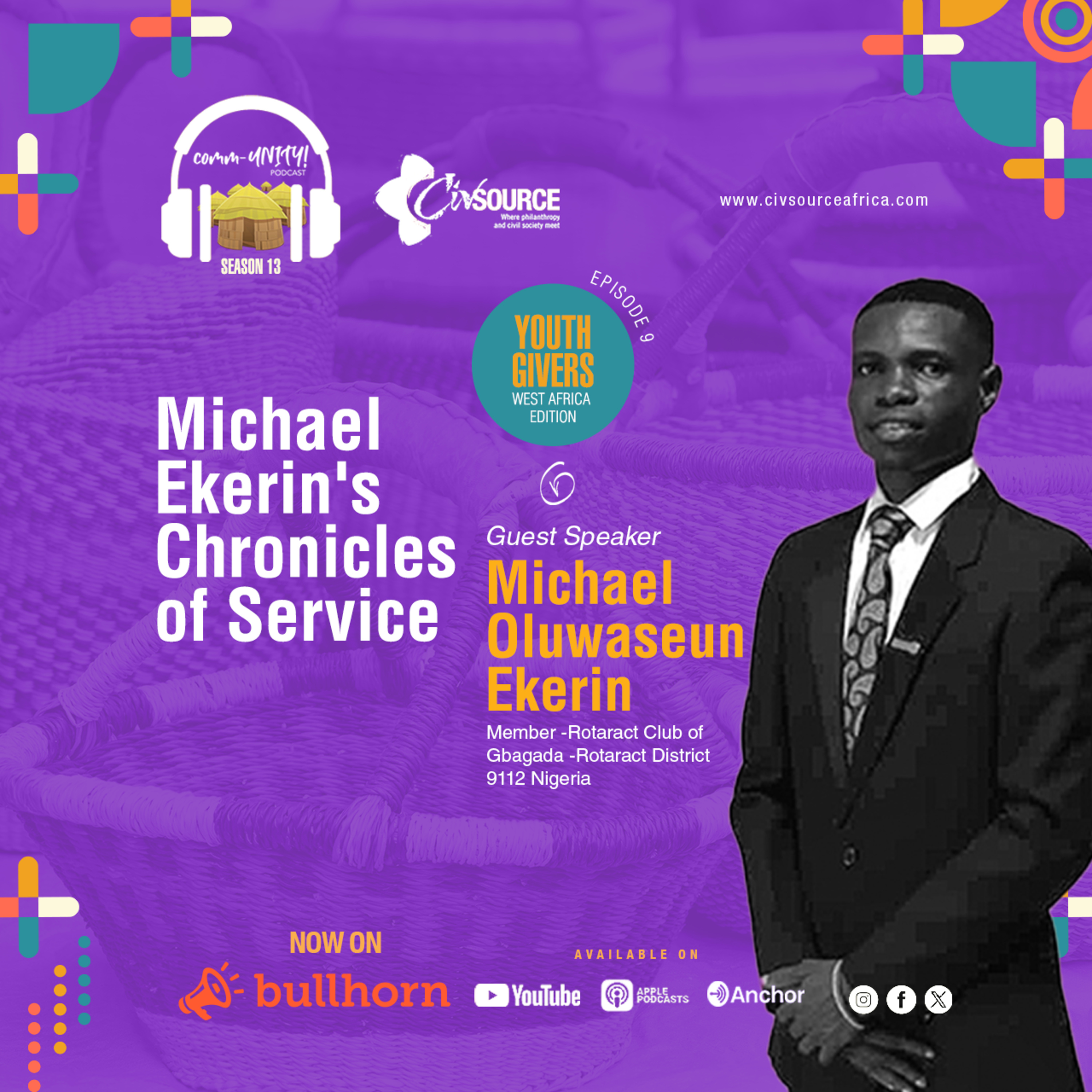Comm-UNITY! | Season 13 | Episode 9 | Michael Ekerin's Chronicles of Service episode artwork