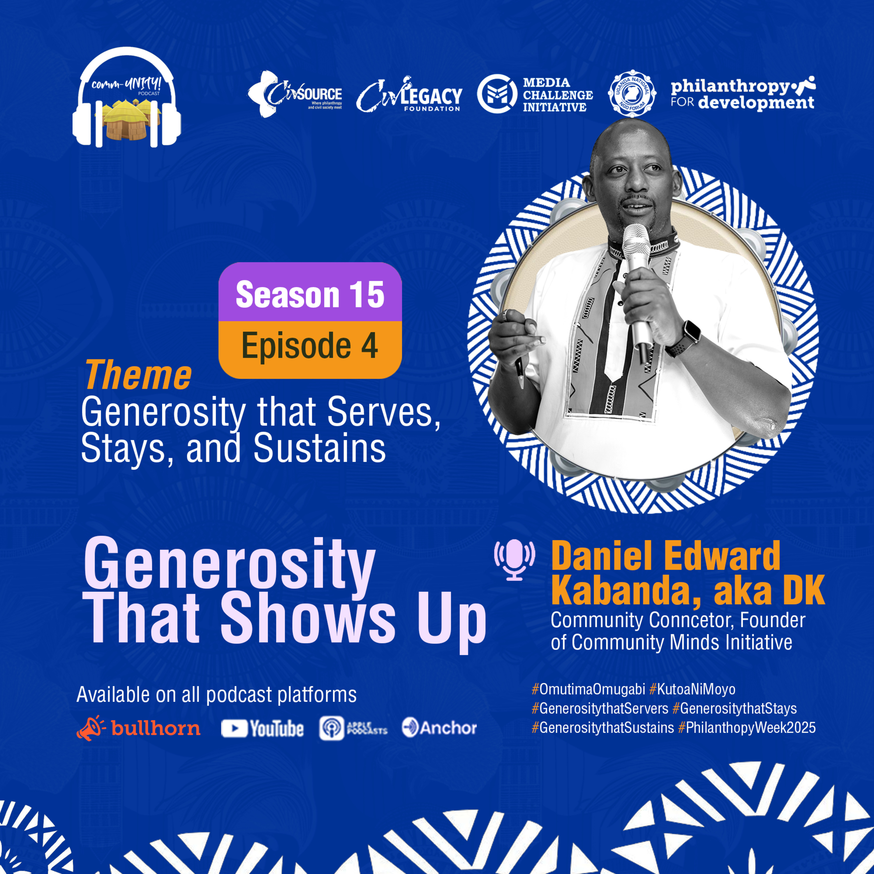 comm-UNITY! | Sea son 15 | Episode 4 | Generosity That Shows Up episode artwork