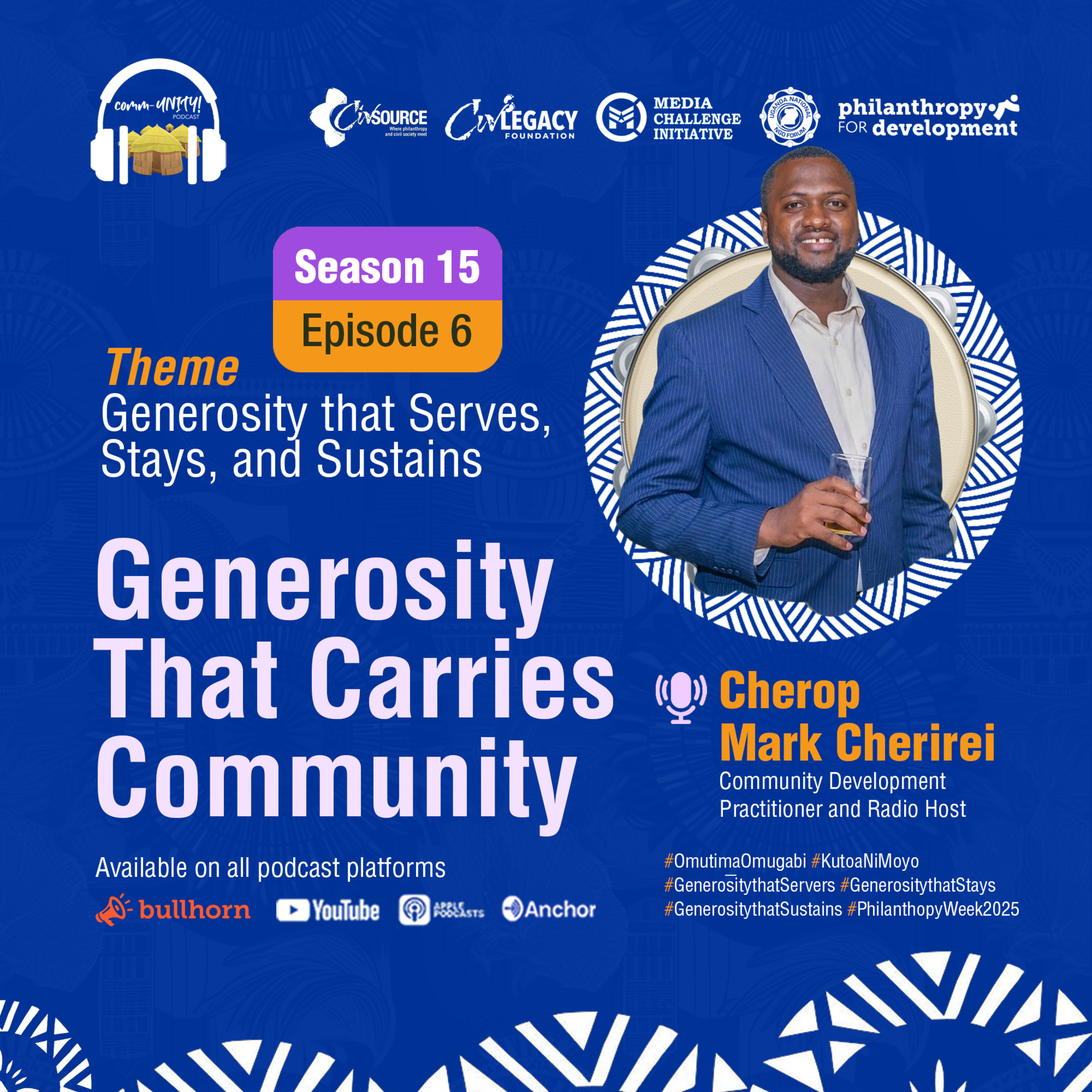 comm-UNITY! | Season 15 | Episode 6 | Generosity That Carries Community episode artwork