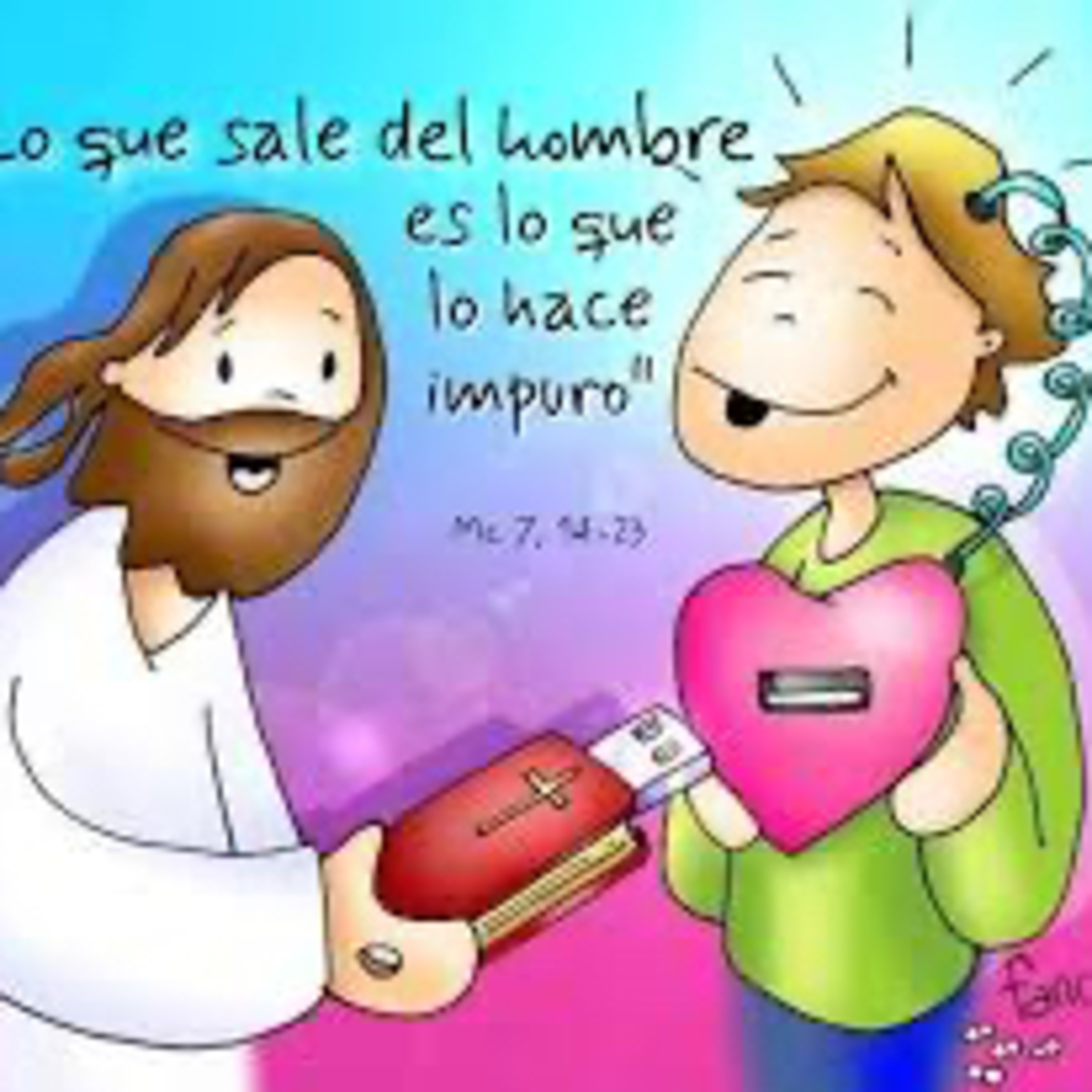 Evangelio del Miércoles 12 de Febrero. Marcos 7,14-23