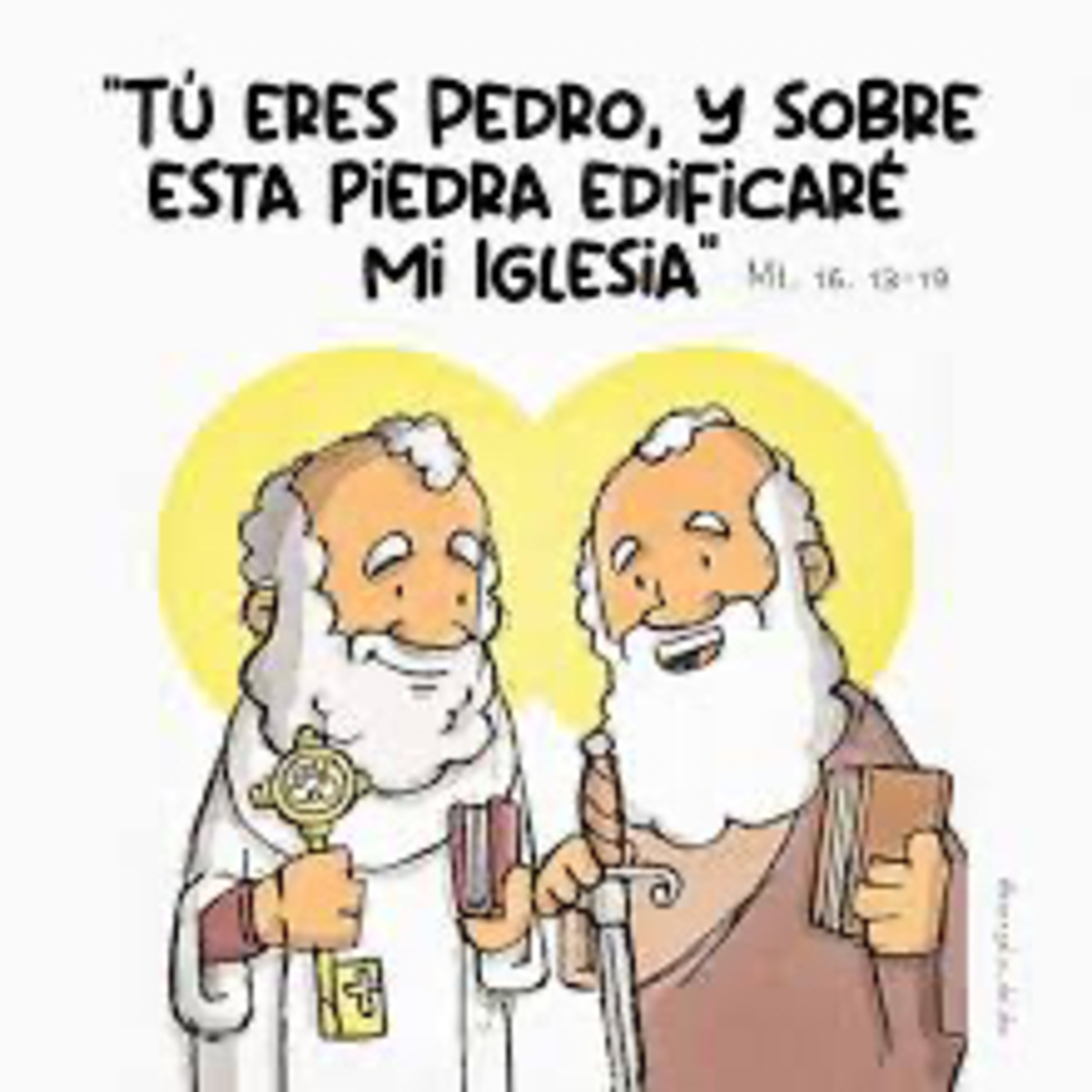 Evangelio del Domingo 29 de Junio. San Pedro y San Pablo. Mateo 16,13-19