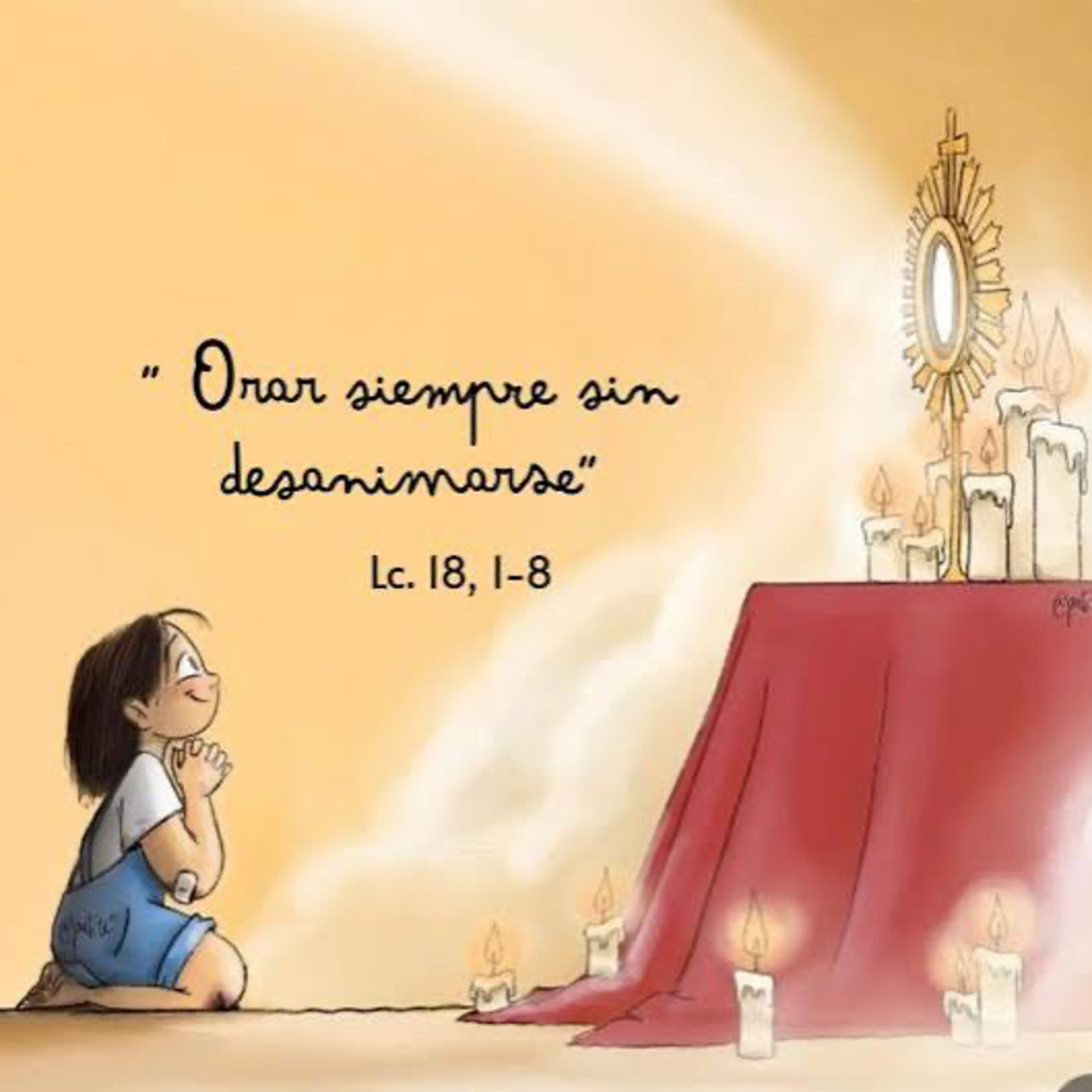 Evangelio del Domingo 19 de Octubre. Lucas 18,1-8