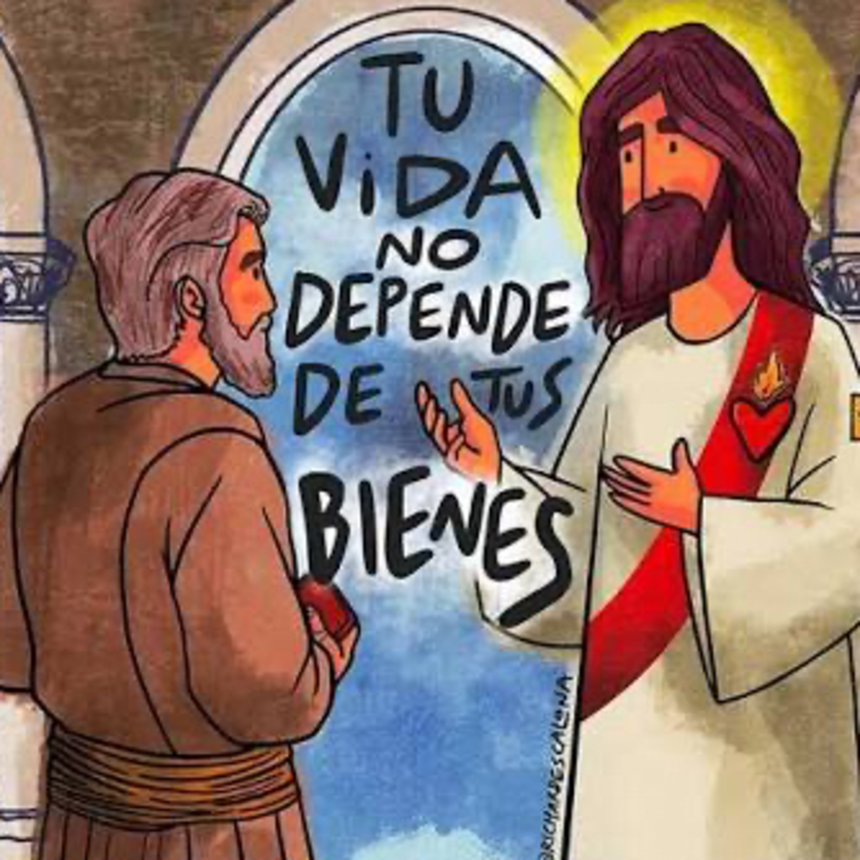 Evangelio del Lunes 20 de Octubre. Lucas 12,13-21.