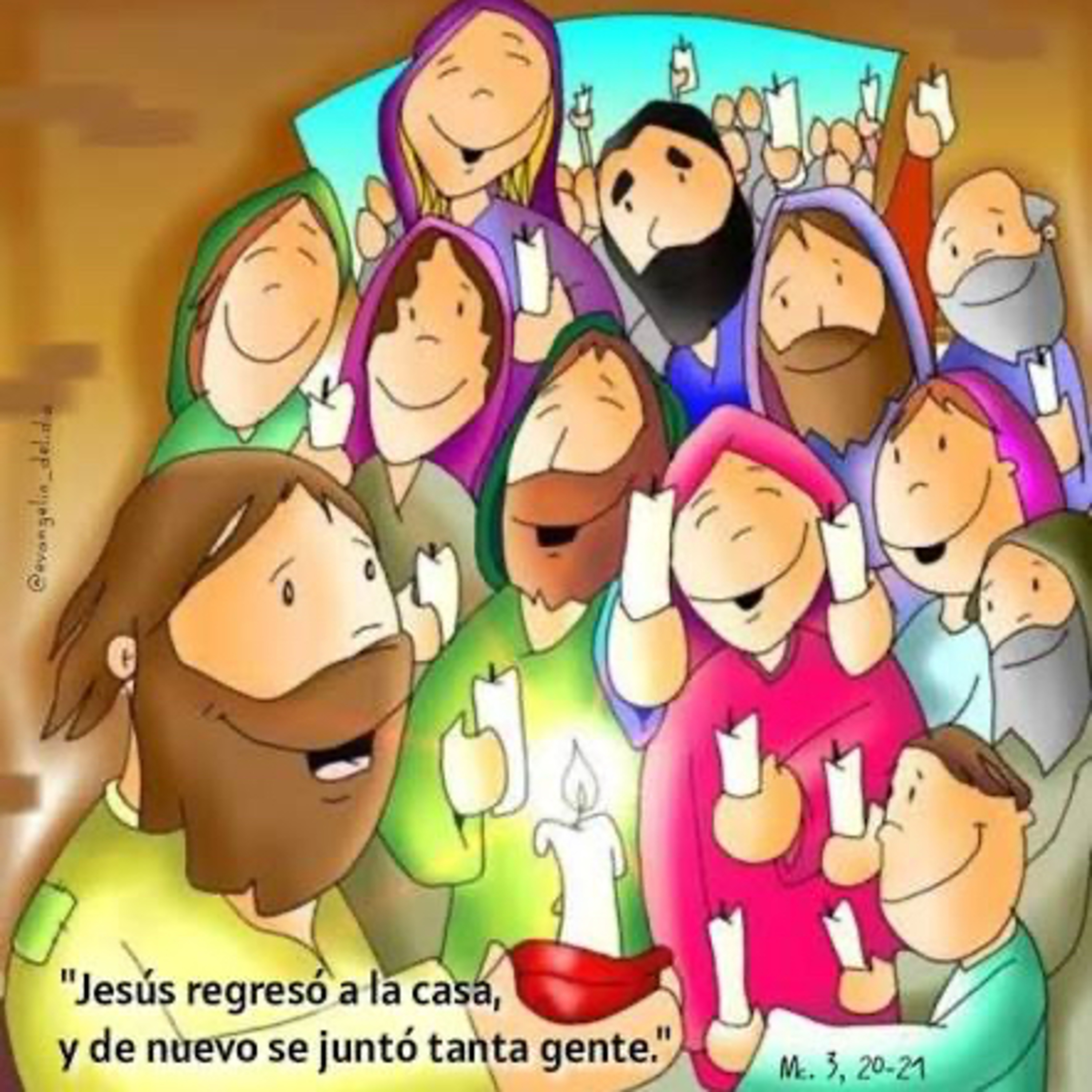 Evangelio del Sábado 24 de Enero. Marcos 3,20-21.