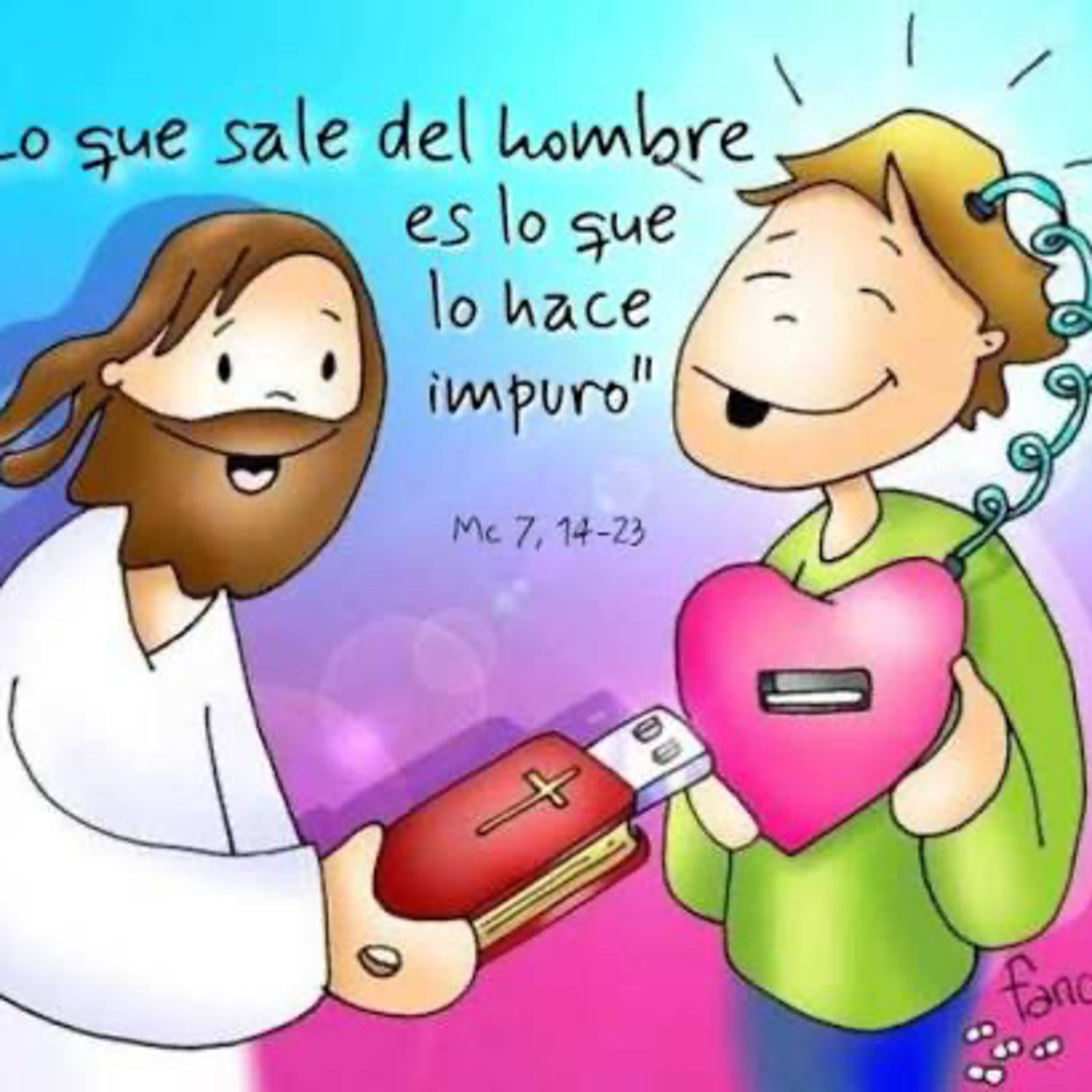 Evangelio del Miércoles 11 de Febrero. Marcos 7,14-23