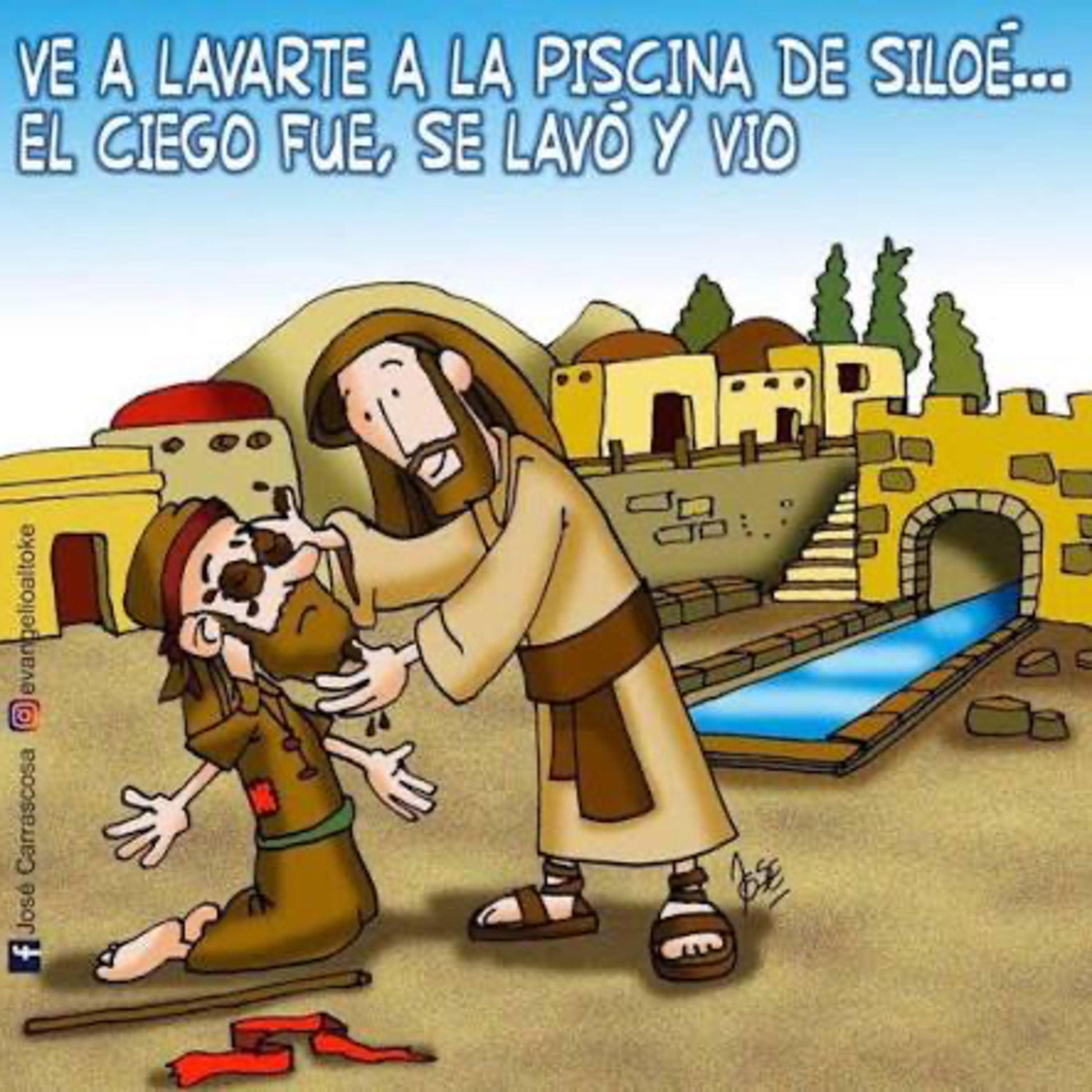 Evangelio del Domingo 15 de Marzo. Juan 9,1-41.