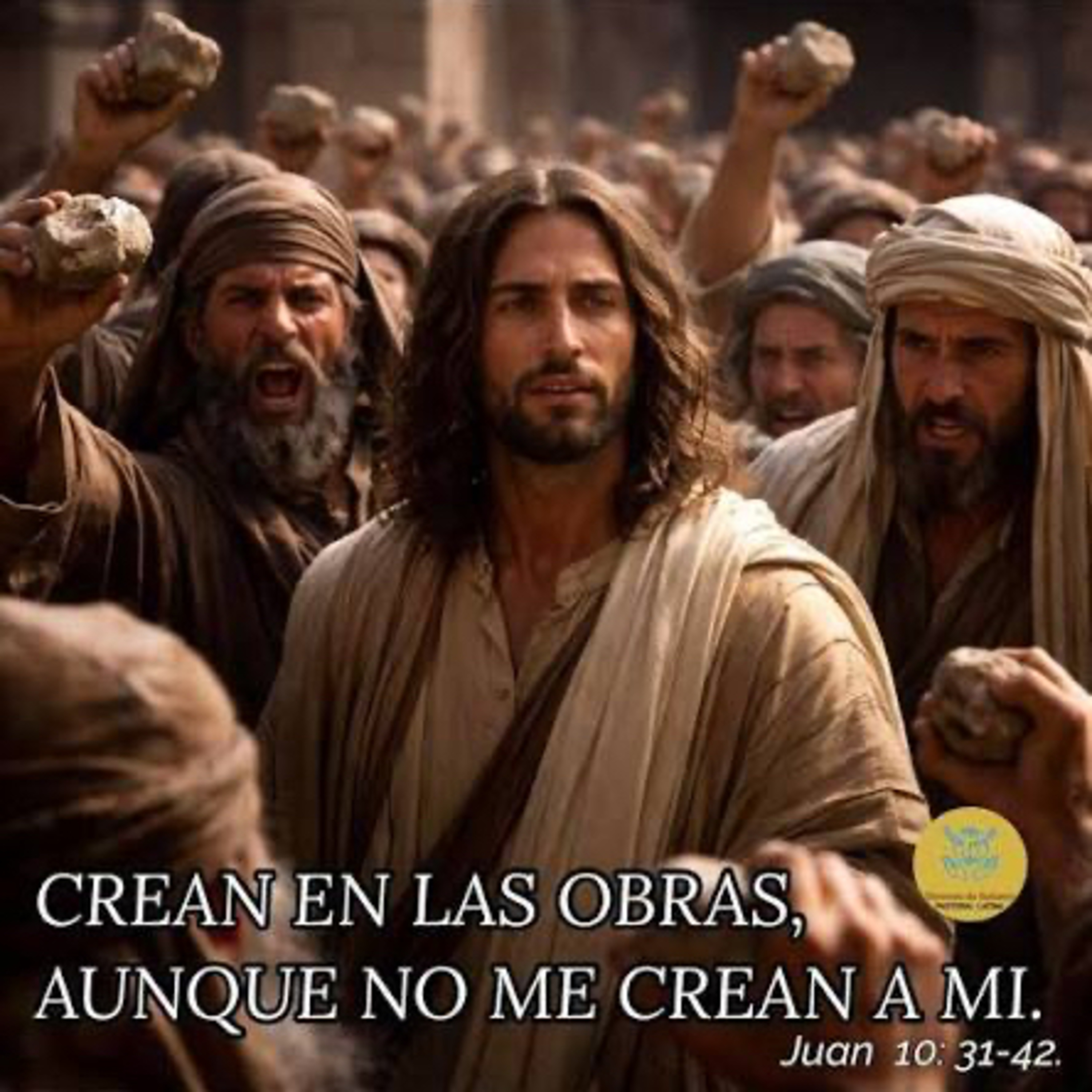 Evangelio del Viernes 27 de Marzo. Juan 10,31-42