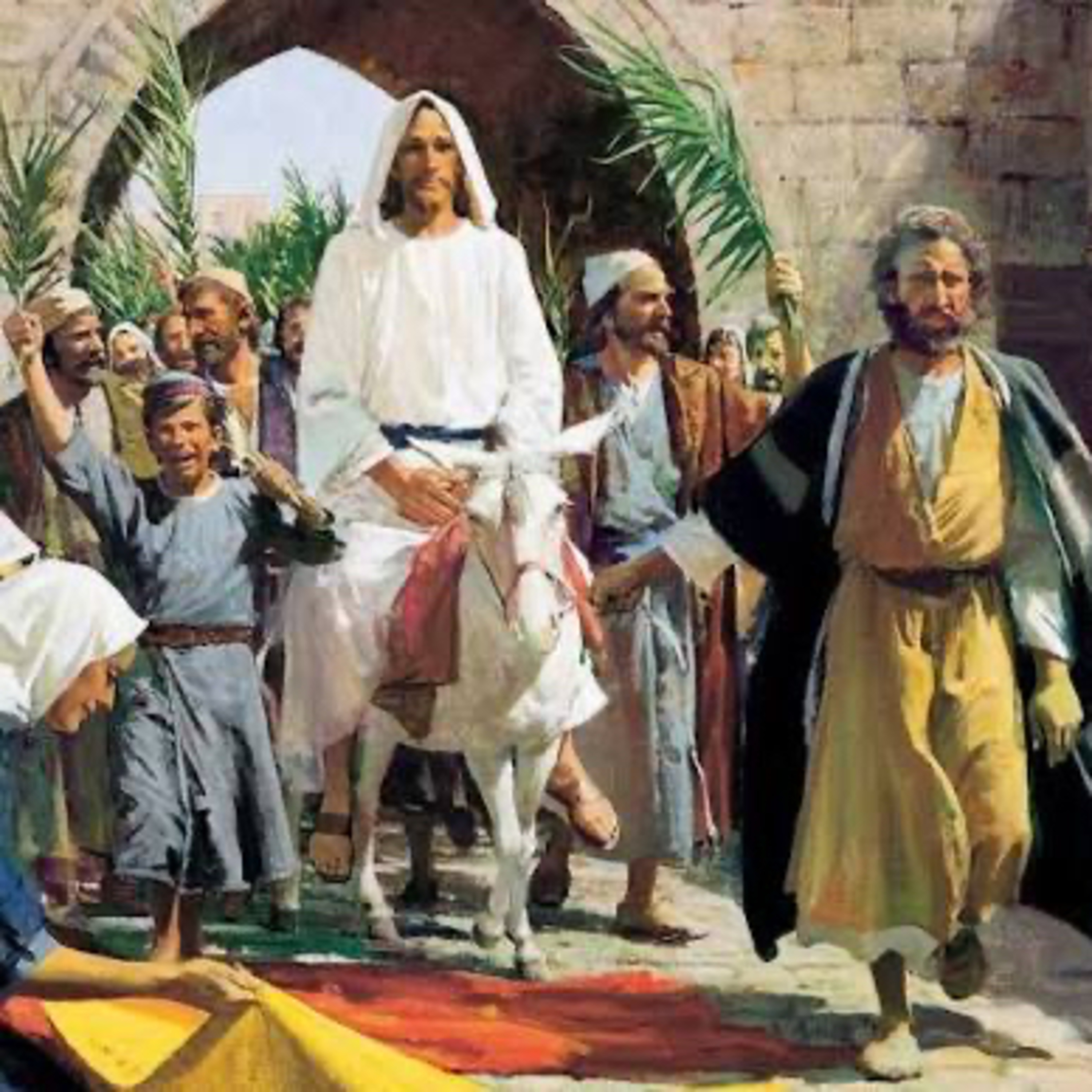 Evangelio del Domingo 29 de Marzo. Domingo de Ramos. Mateo 21, 1-11