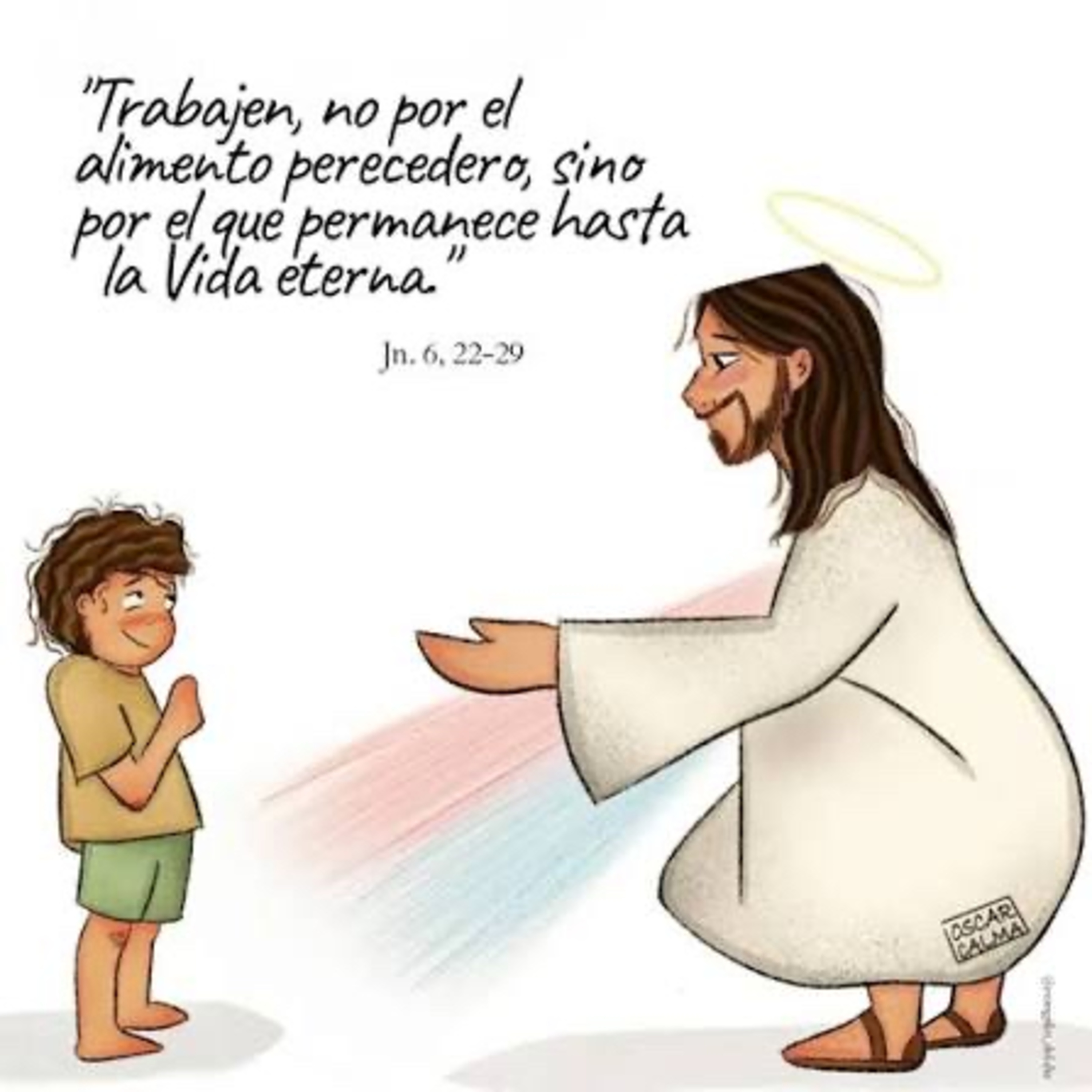 Evangelio del Lunes 20 de Abril. Juan 6,22-29