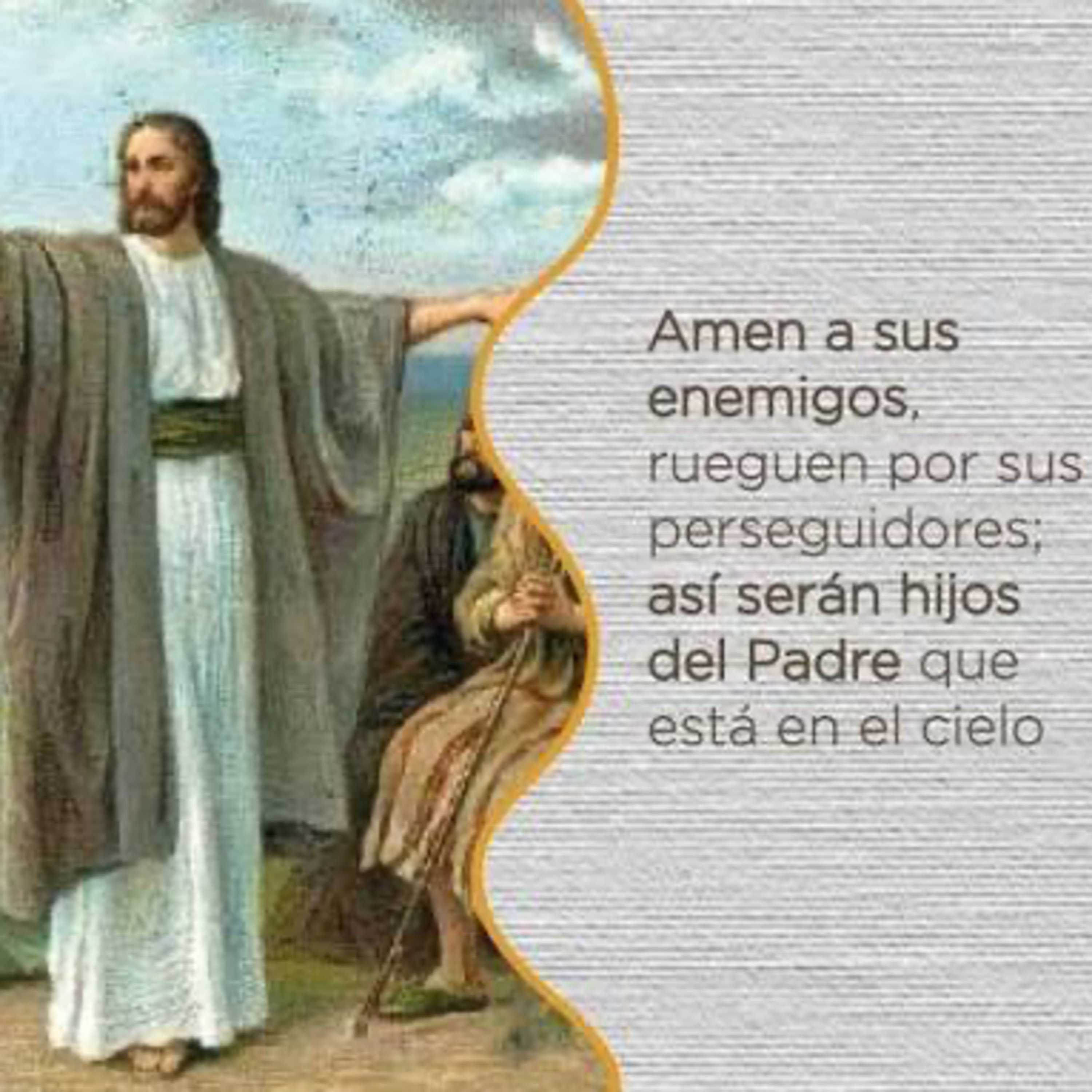 Evangelio del Martes 16 de Junio. Mateo 5,43-48.