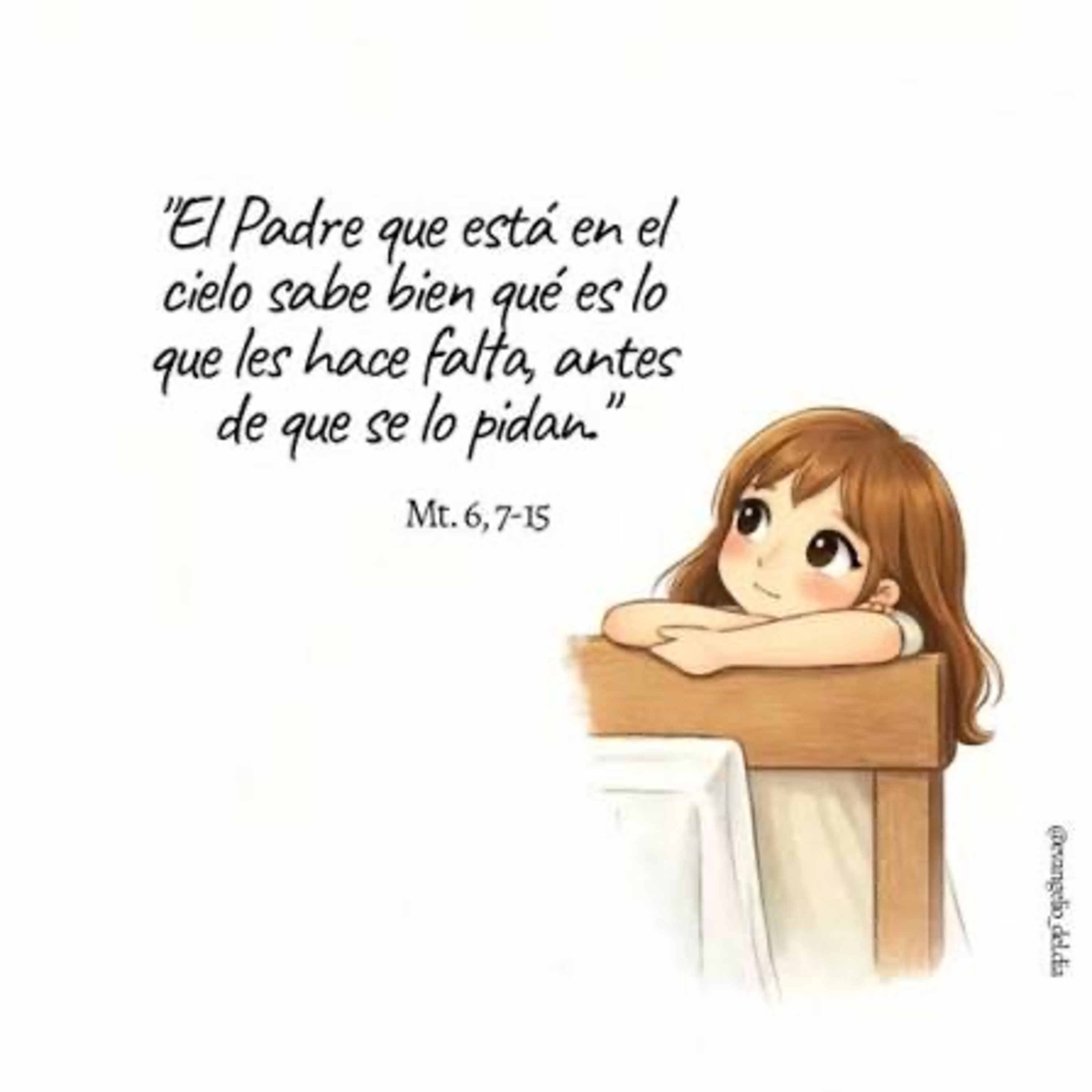 Evangelio del Jueves 18 de Junio. Mateo 6,7-15.