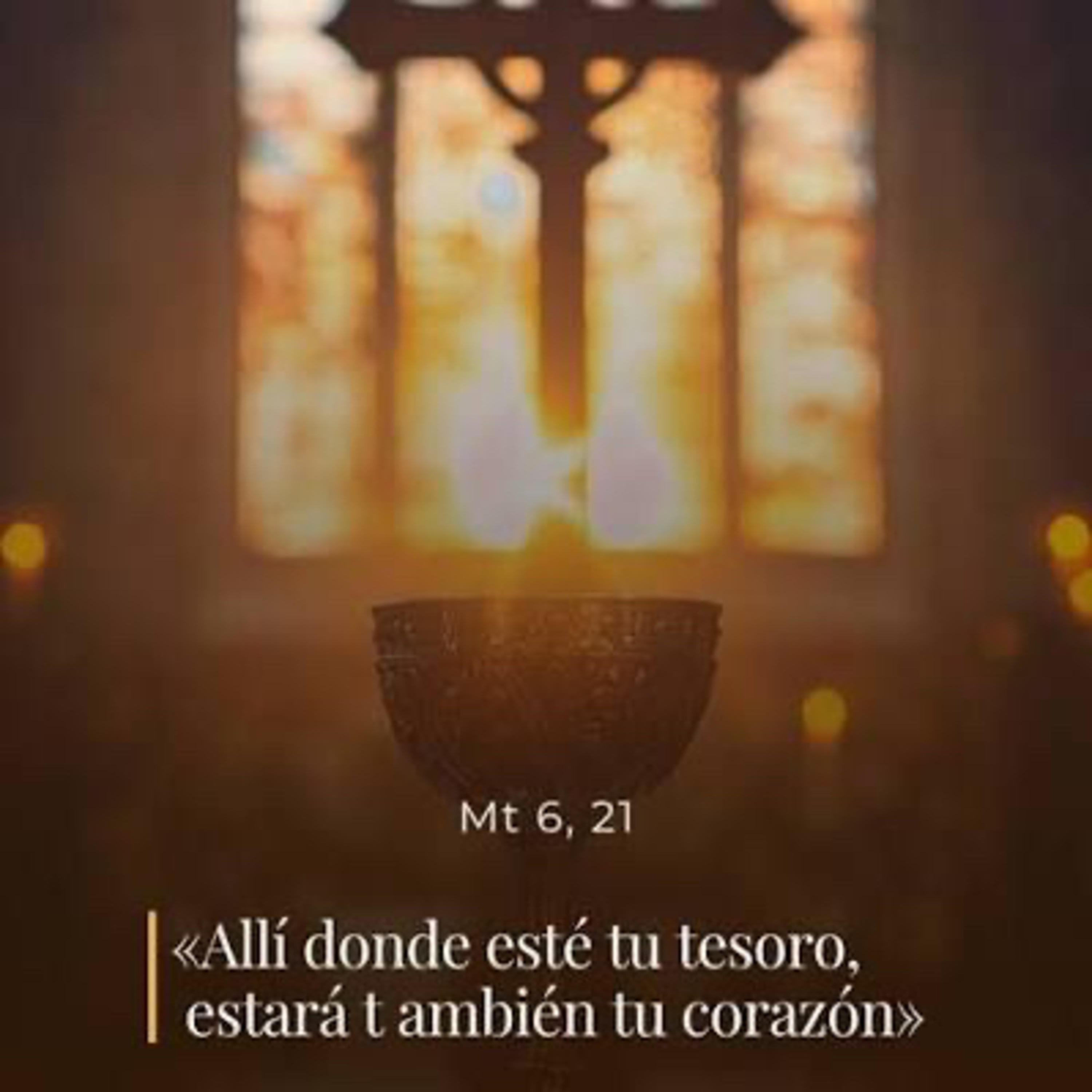 Evangelio del Viernes 19 de Junio. Mateo 6,19-23