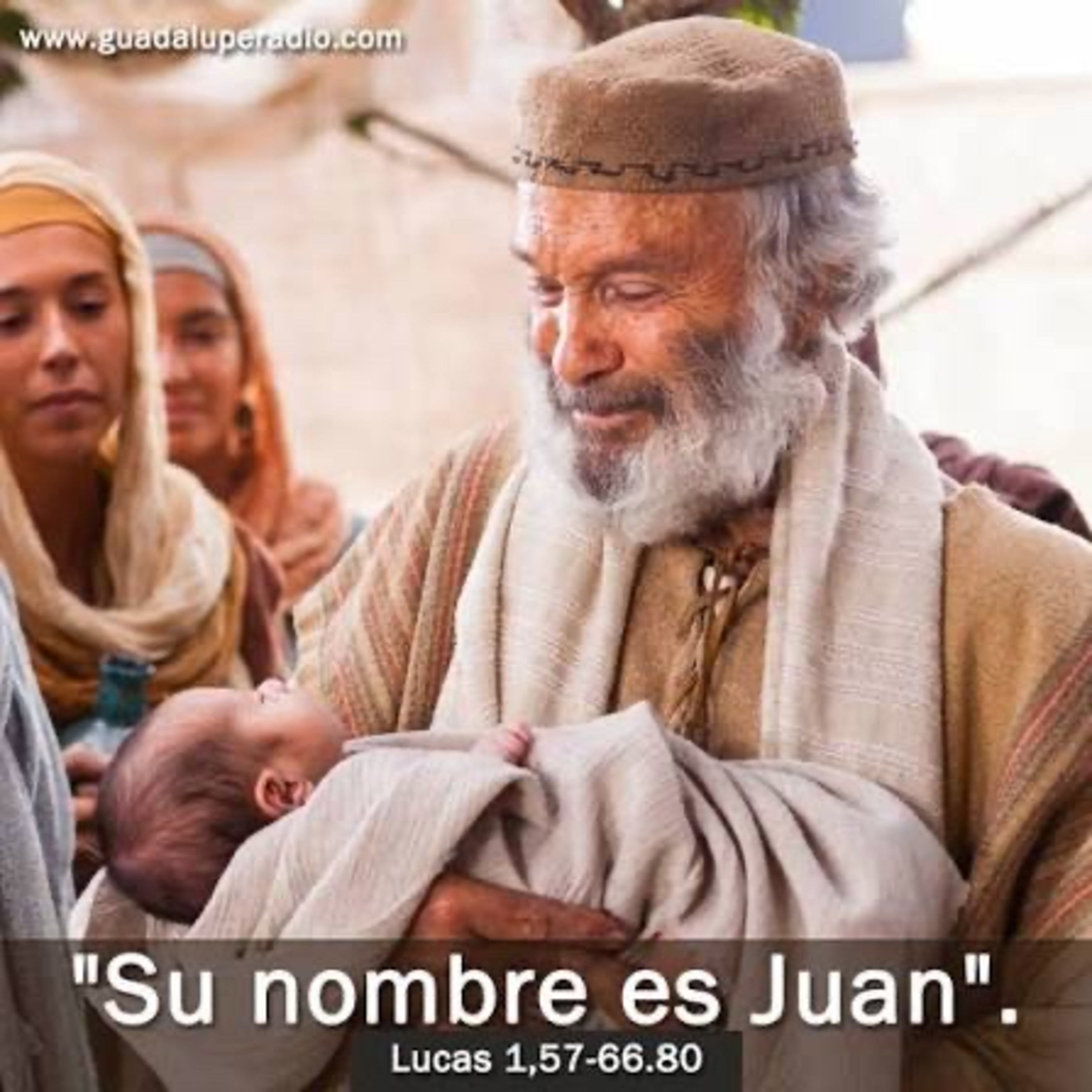Evangelio del Miércoles 24 de Junio. Nacimiento de San Juan Bautista. Lucas 1,57-66.80. episode artwork