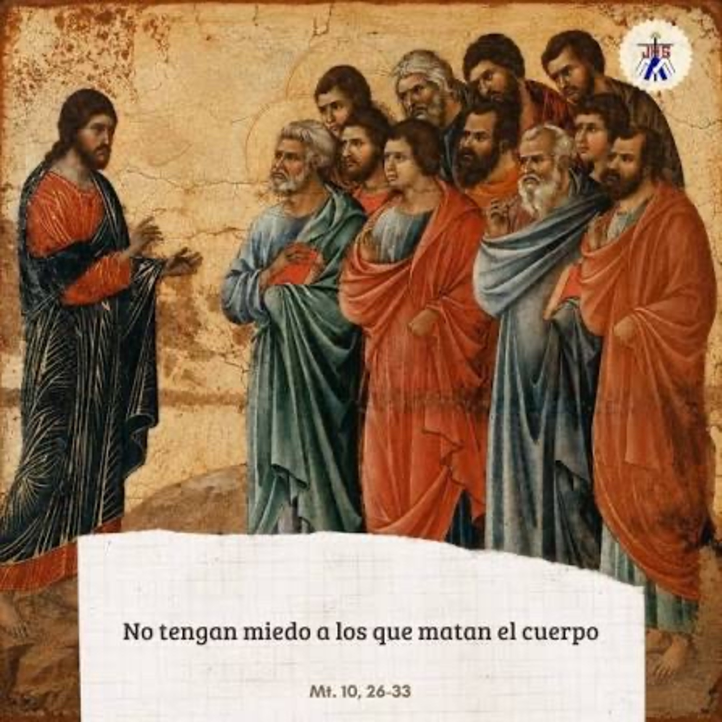 Evangelio del Sábado 11 de Julio. Mateo 10,24-33. episode artwork