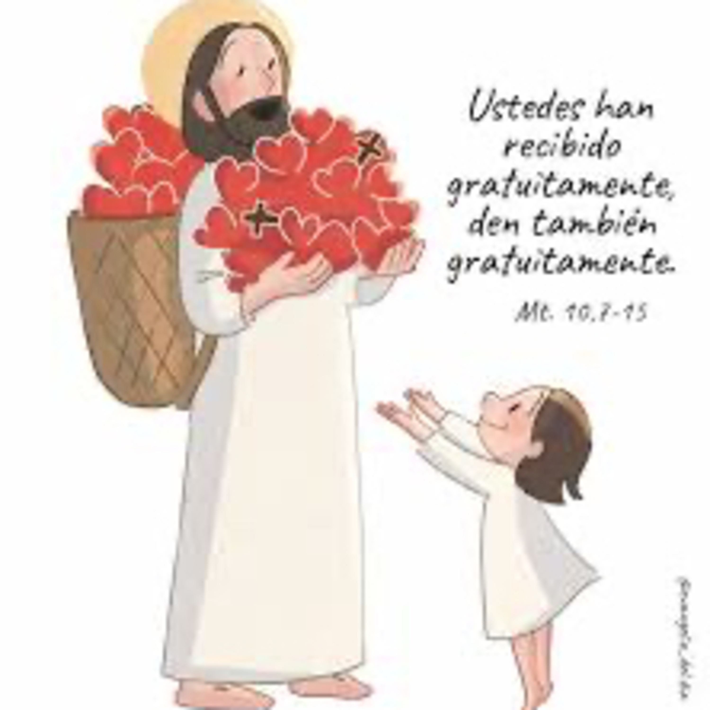 Evangelio del Lunes 13 de Julio. Mateo 10,34-42.11,1. episode artwork