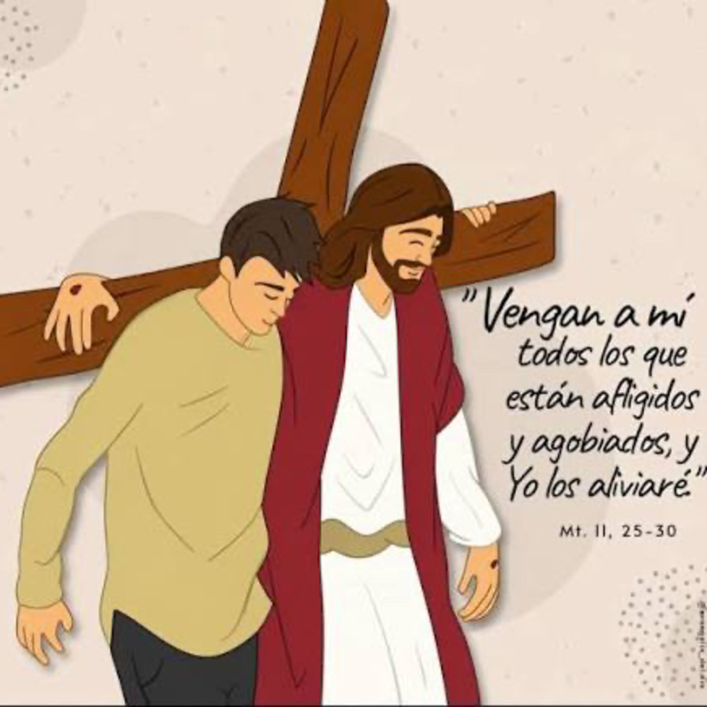 Evangelio del Jueves 16 de Julio. Mateo 11,28-30. episode artwork