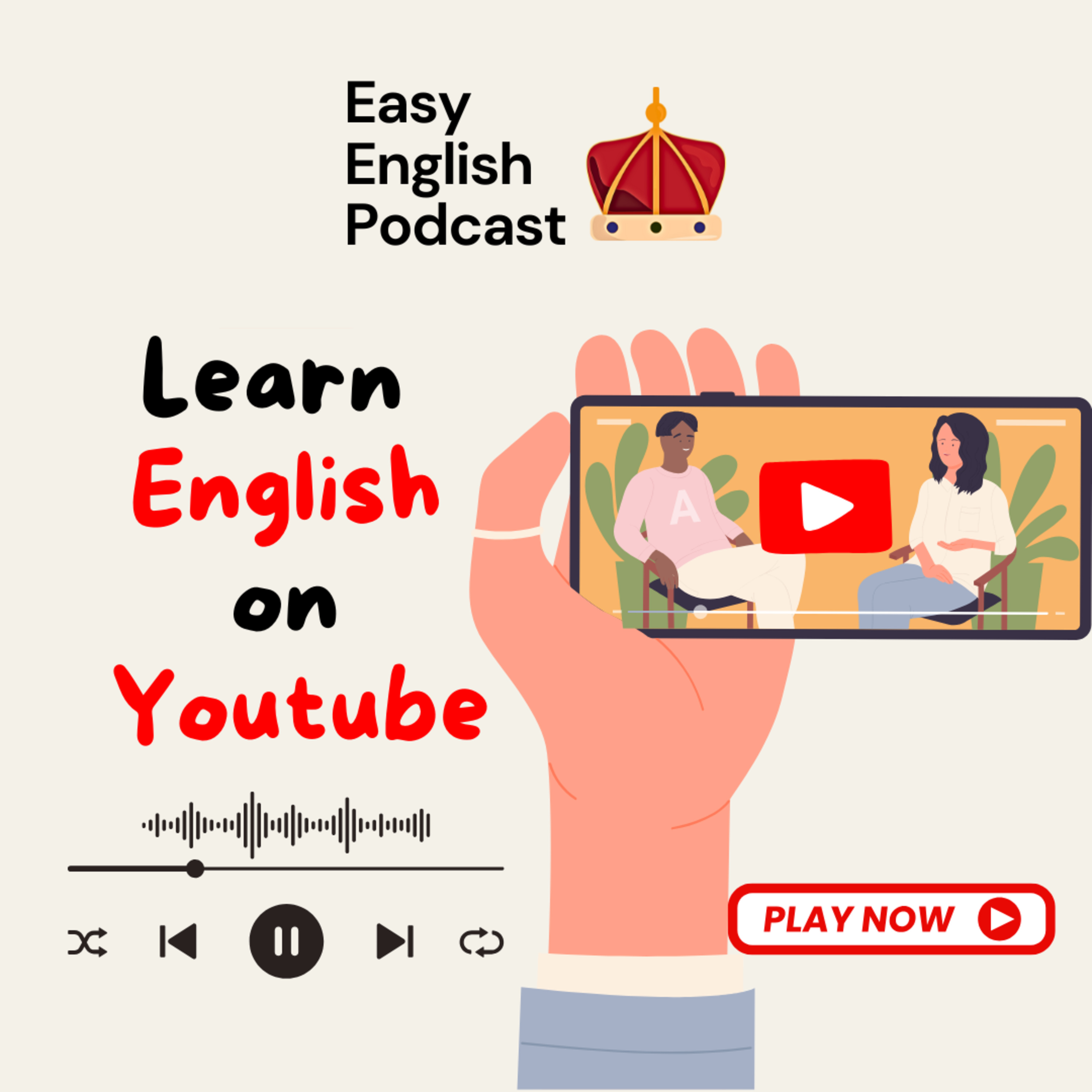 Learning English With Youtube | Easy English Podcast