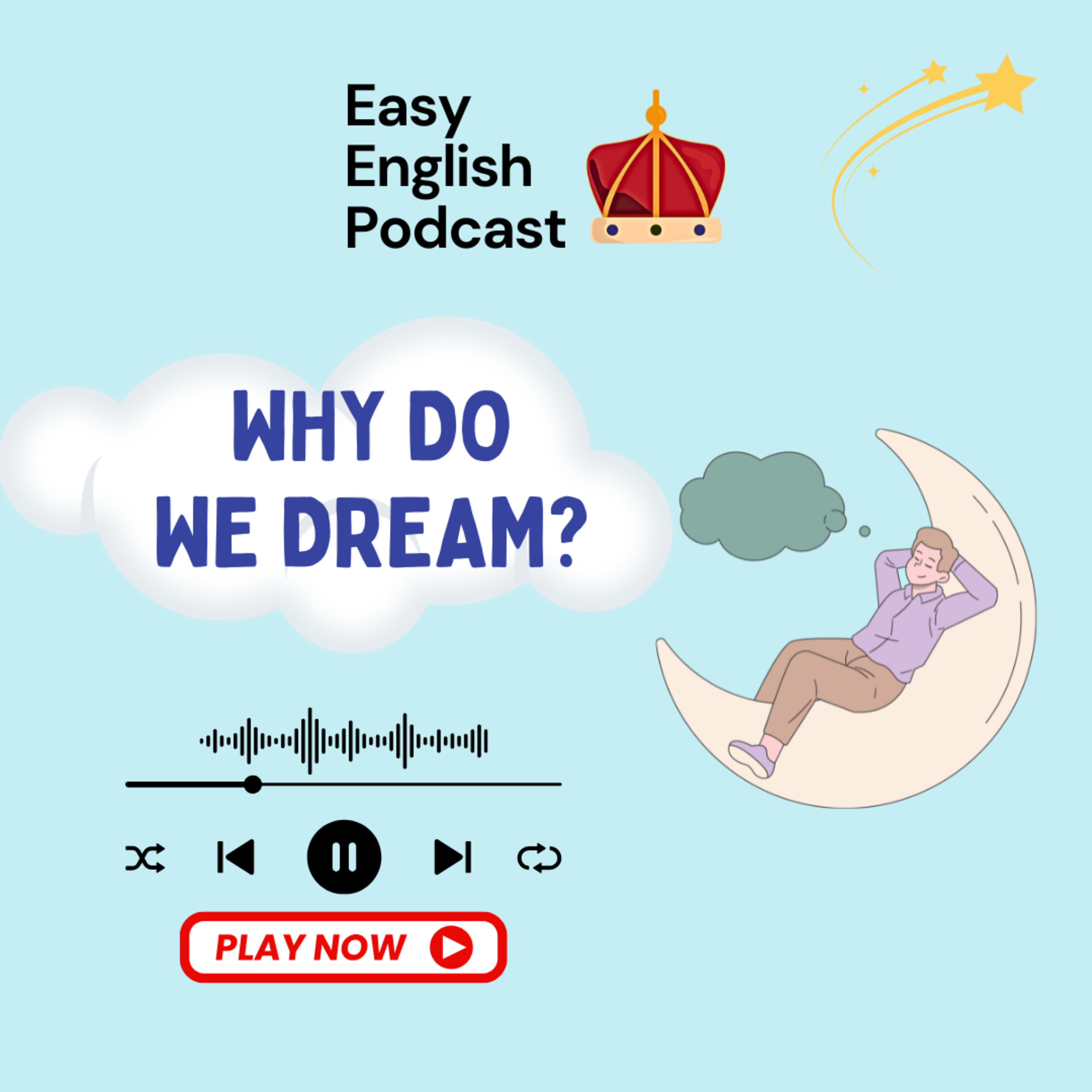 Why Do We Dream? | Easy English Podcast episode artwork