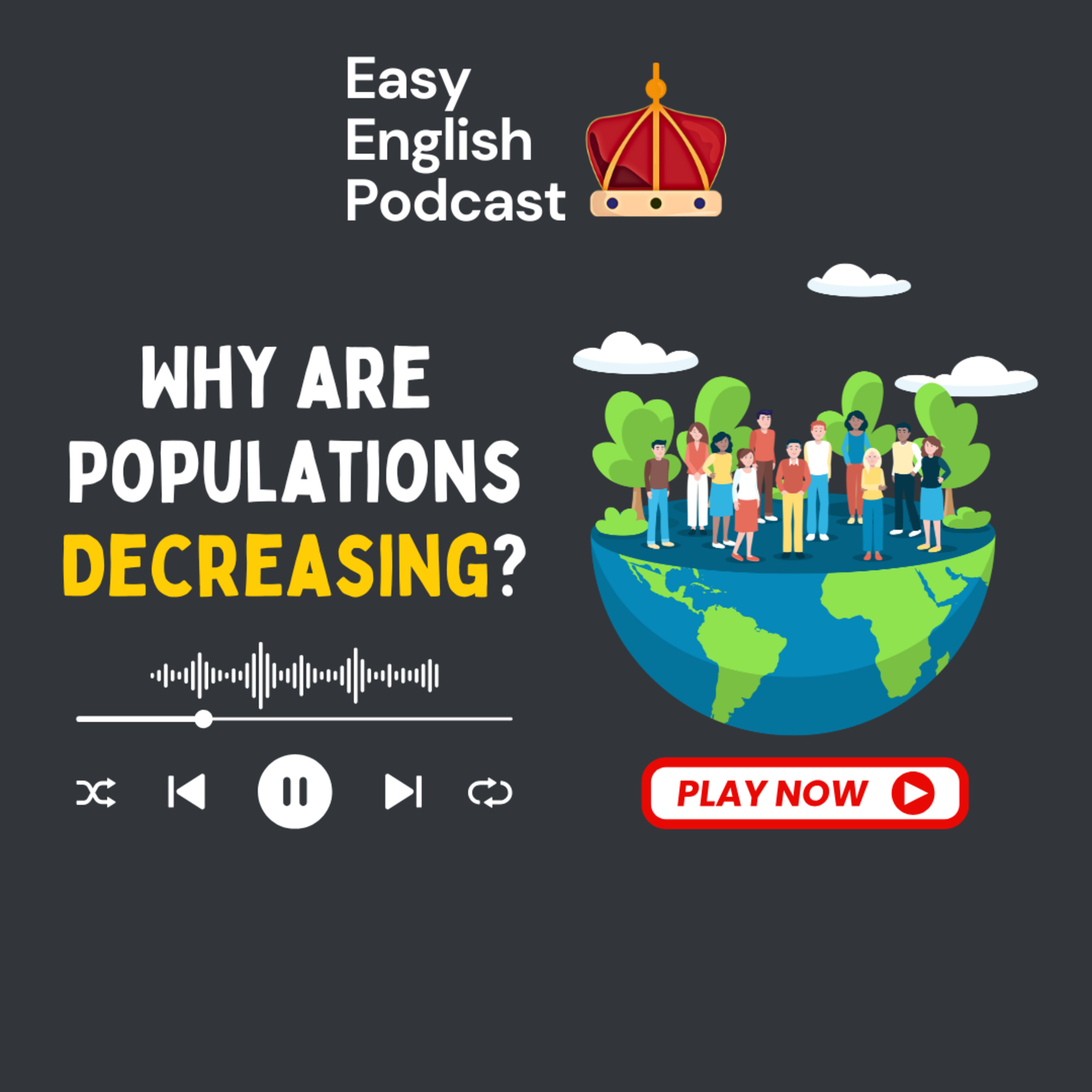 Why Are Populations Shrinking? What South Korea Can Teach Us | Easy English Podcast