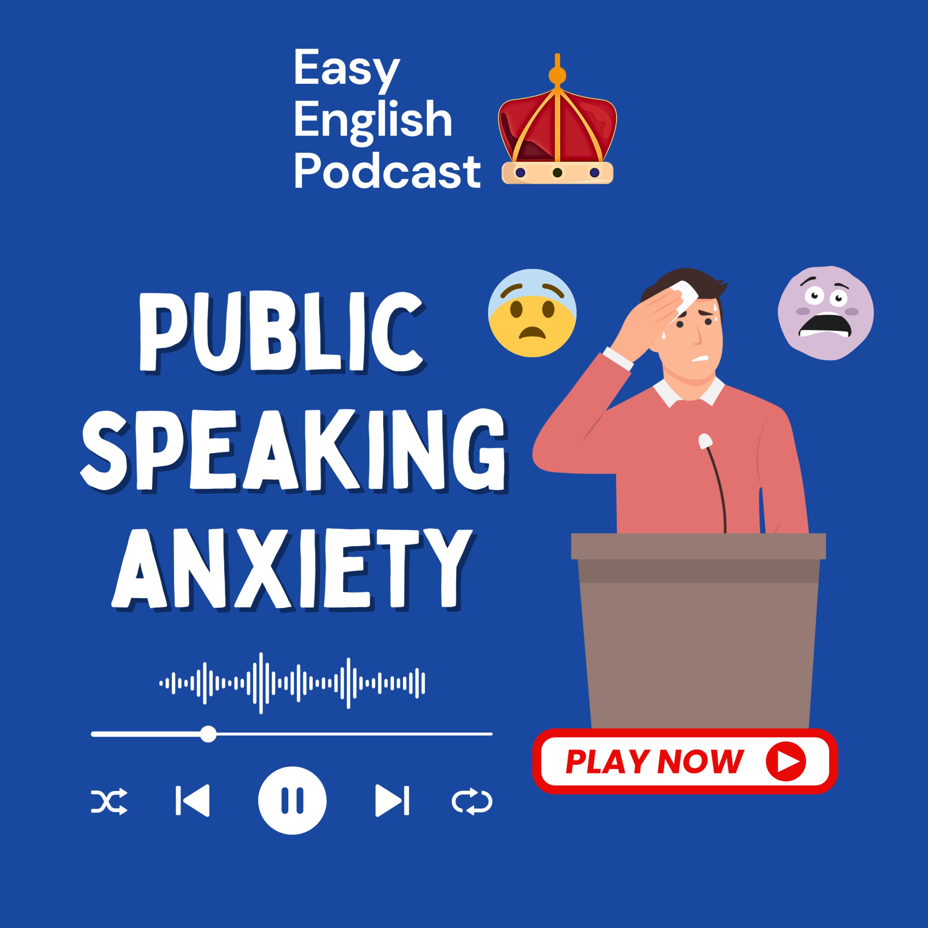 Public Speaking in English: Boost Your Confidence (Easy Tips) | Easy English Podcast episode artwork