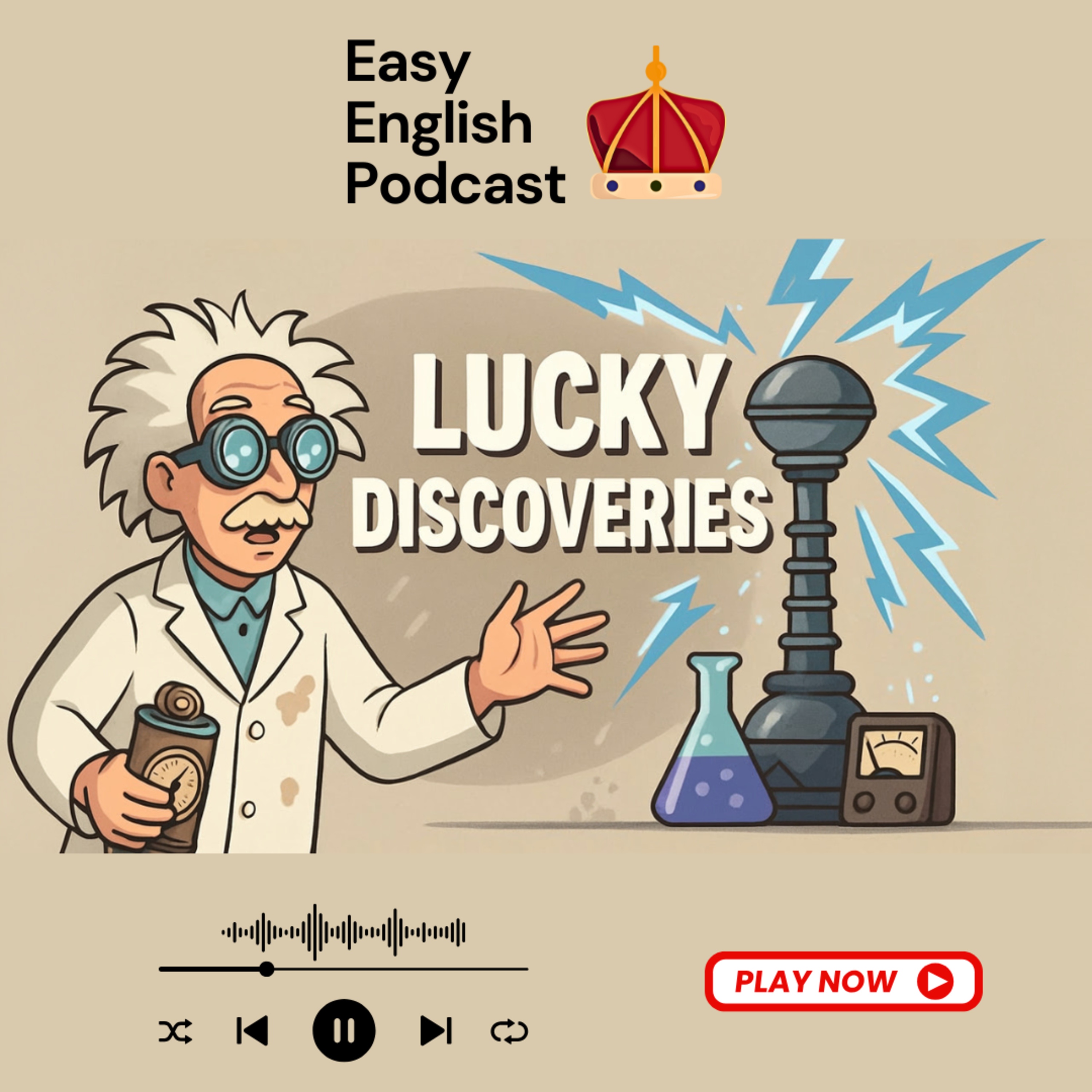 What is Serendipity? | Lucky Discoveries & Happy Accidents Explained | Easy English Podcast