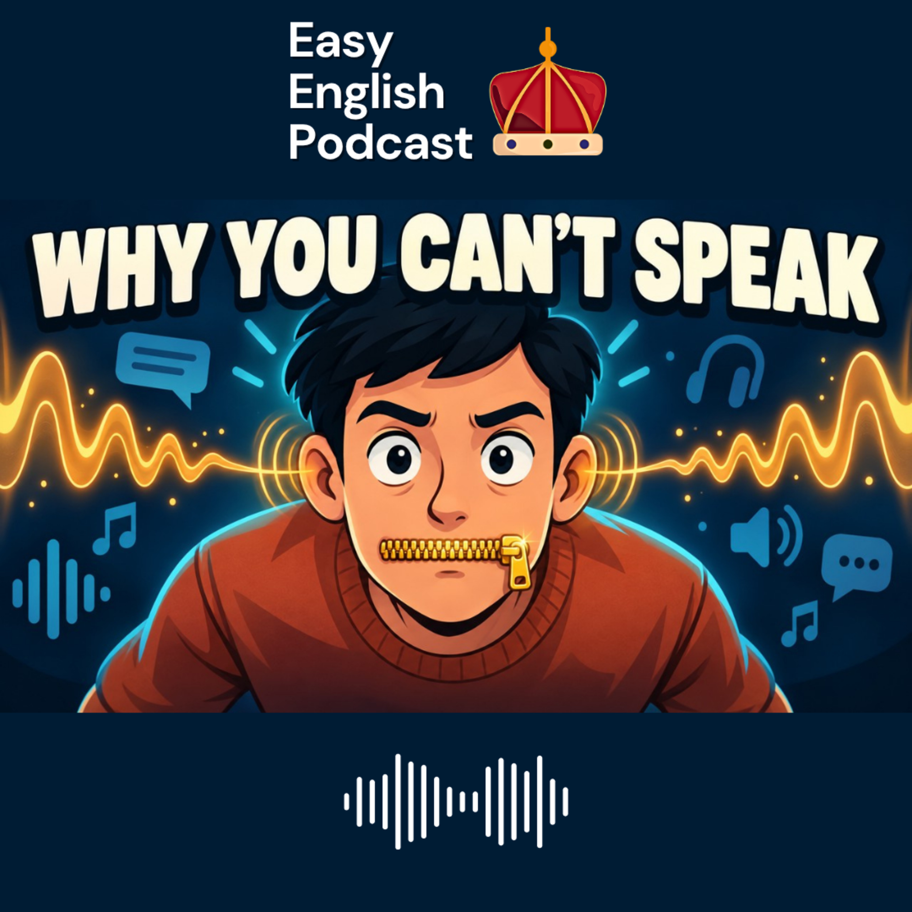 Why Can't I Speak English? - Understanding vs Speaking | Easy English Podcast