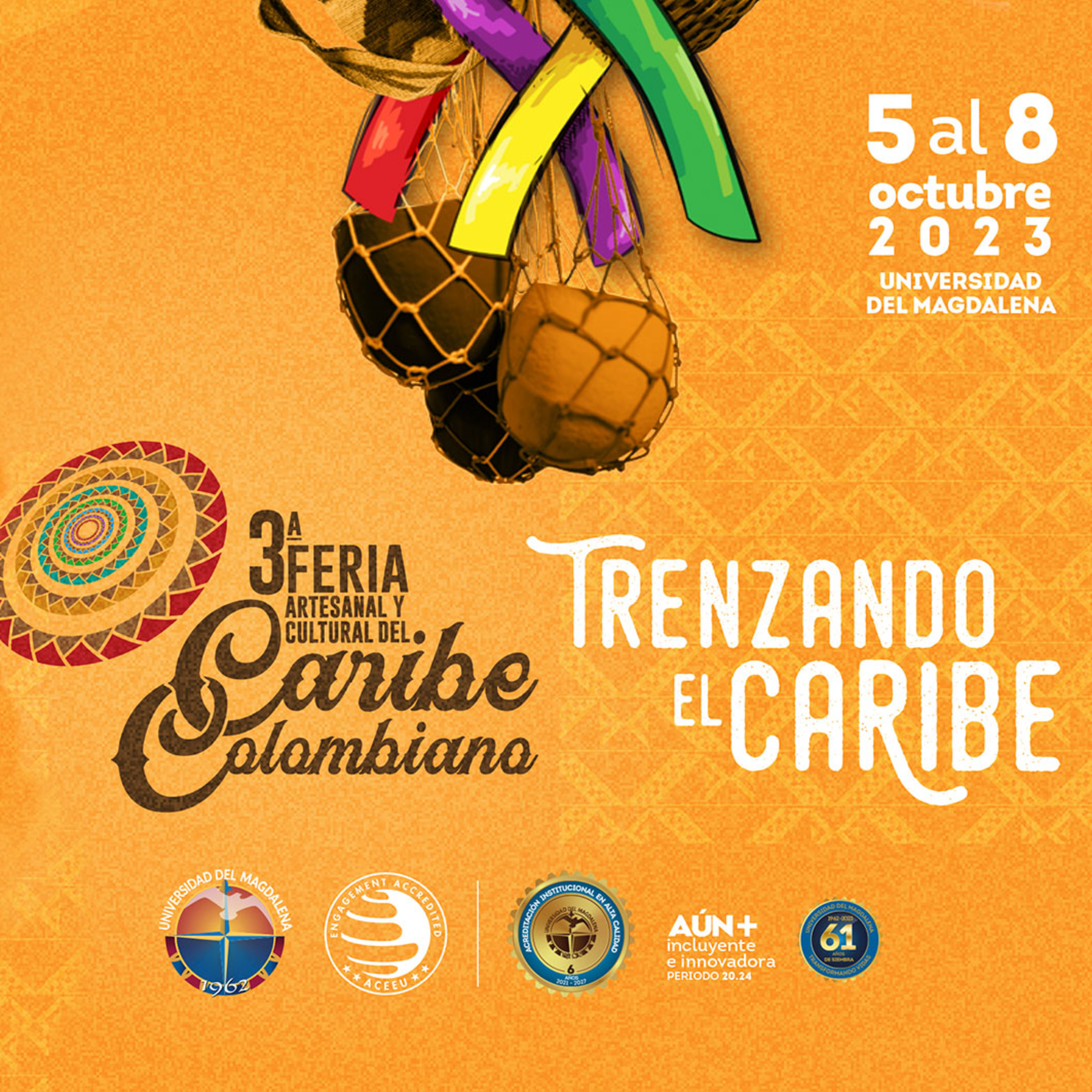 Trenzando el Caribe este 5 de octubre: 3a Feria artesanal y cultural del caribe colombiano de Unimagdalena episode artwork