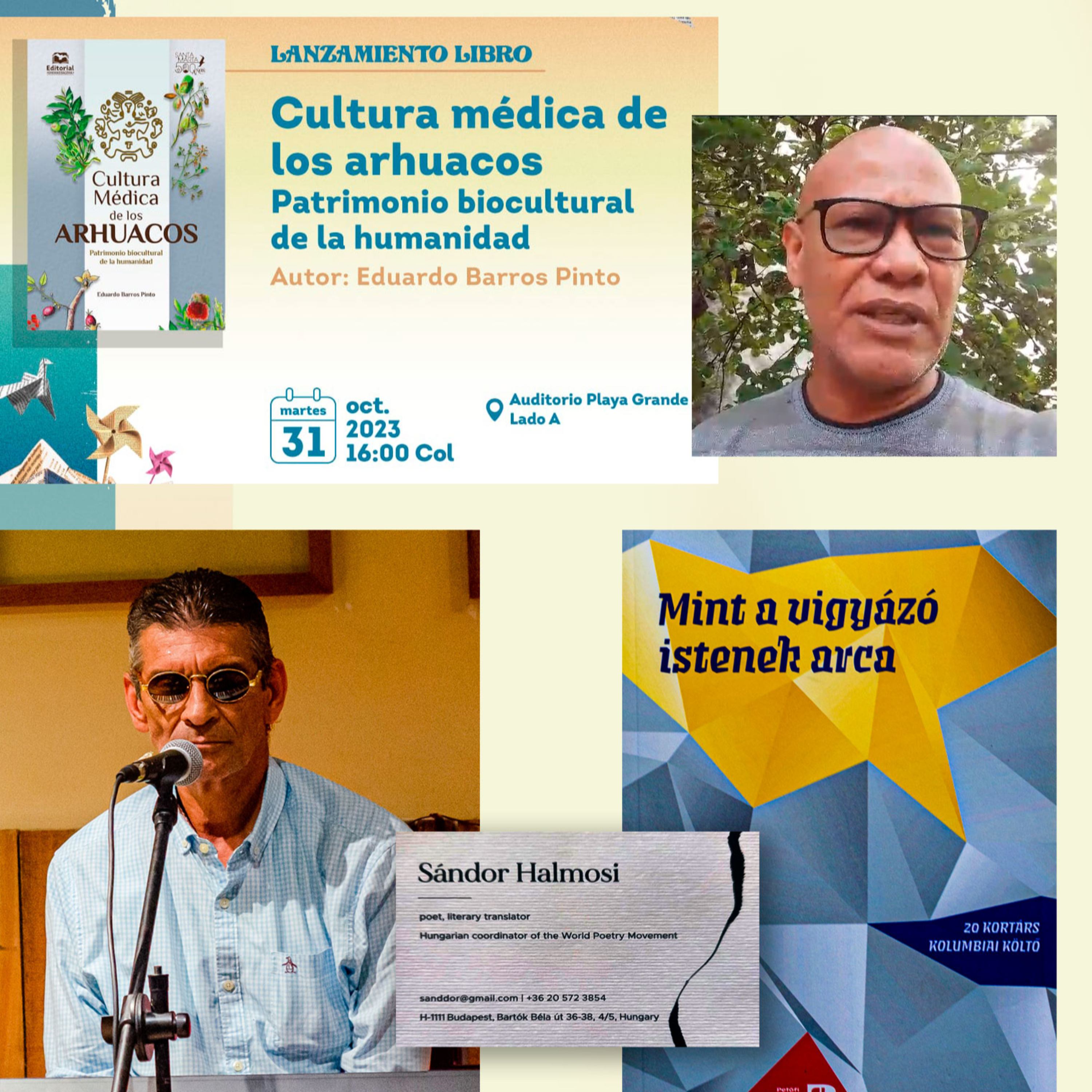 Apertura de FilsMar 2023 con autores samarios episode artwork