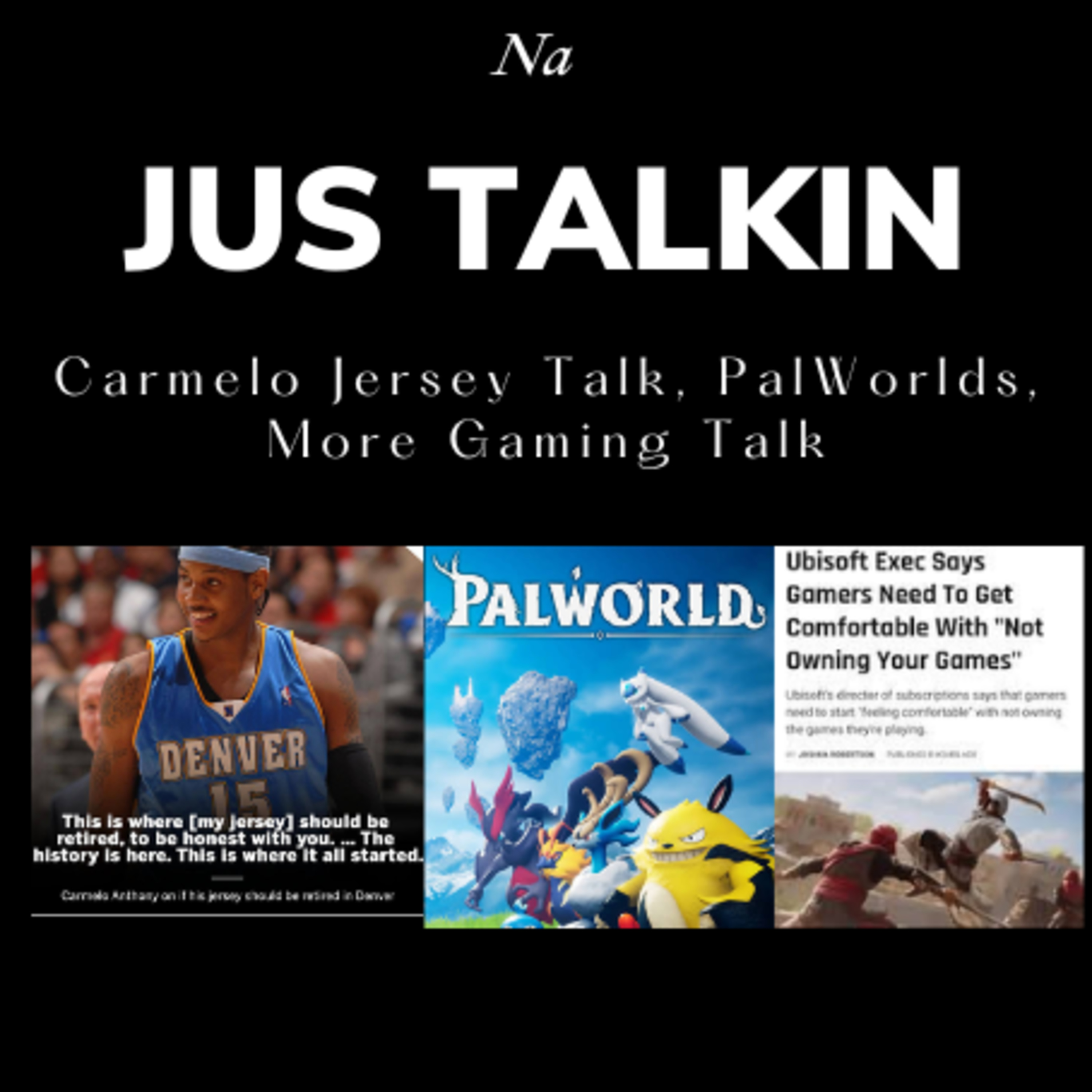 Carmelo Jersey, PalWorlds & More Gaming Talk episode artwork